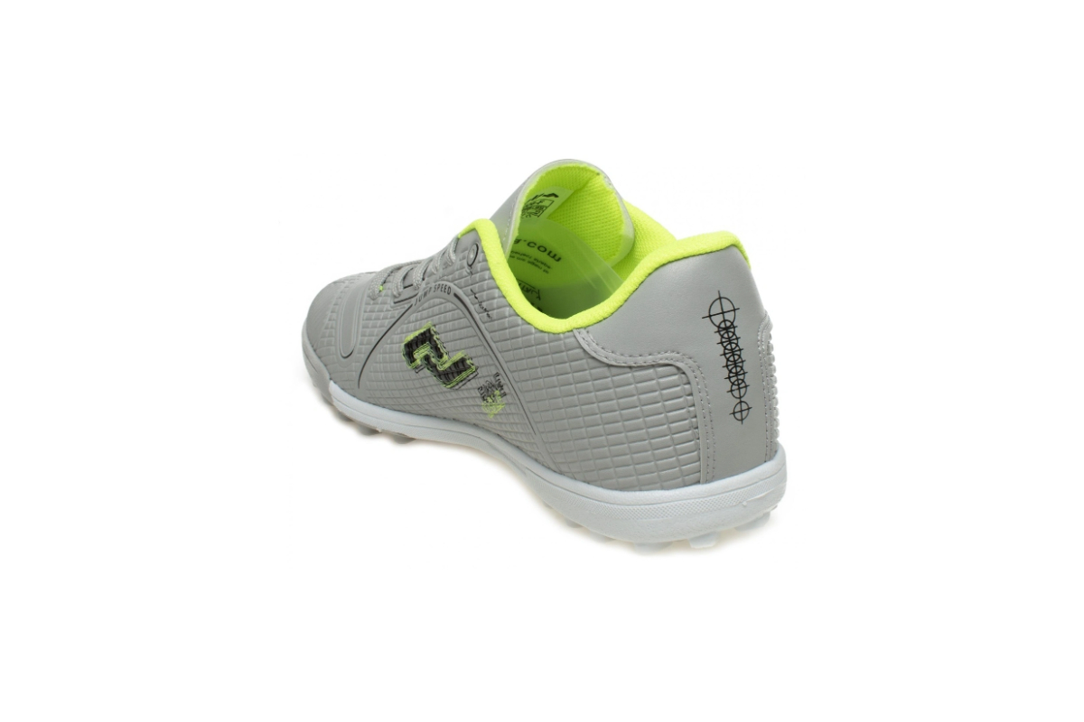 Jump 28006 F.L-GREY NEON GREEN NAVY Erkek Halı Saha Ayakkbısı Gri