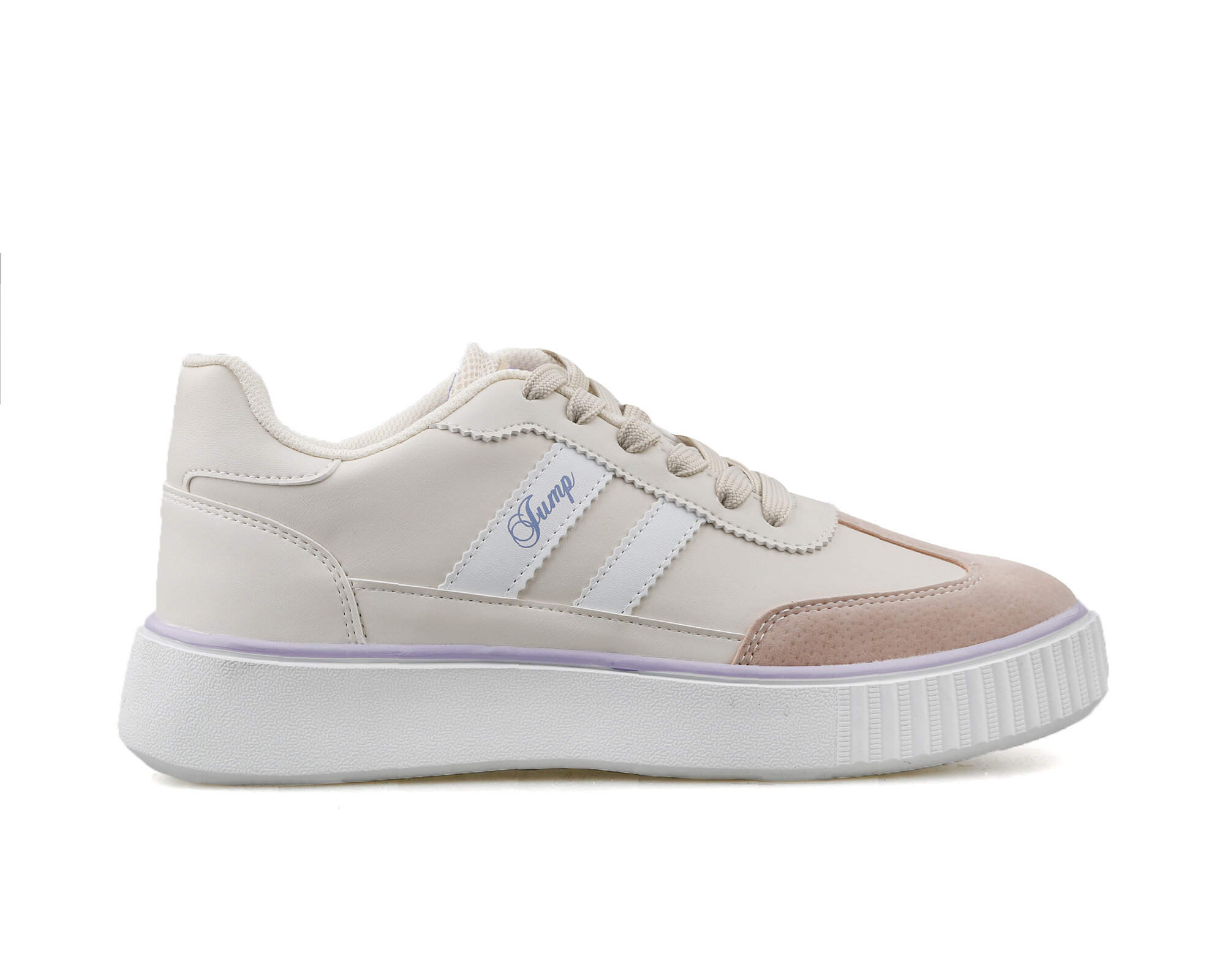 Jump 28146/A White Pink Erkek Sneaker Günlük Spor Ayakkabı Beyaz Pembe