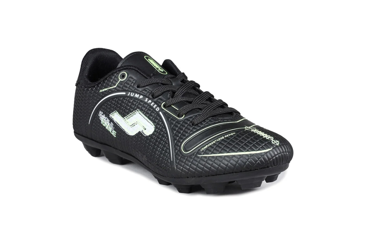 Jump 28223 B-BLACK/NEON GREEN Garson Halısaha Siyah