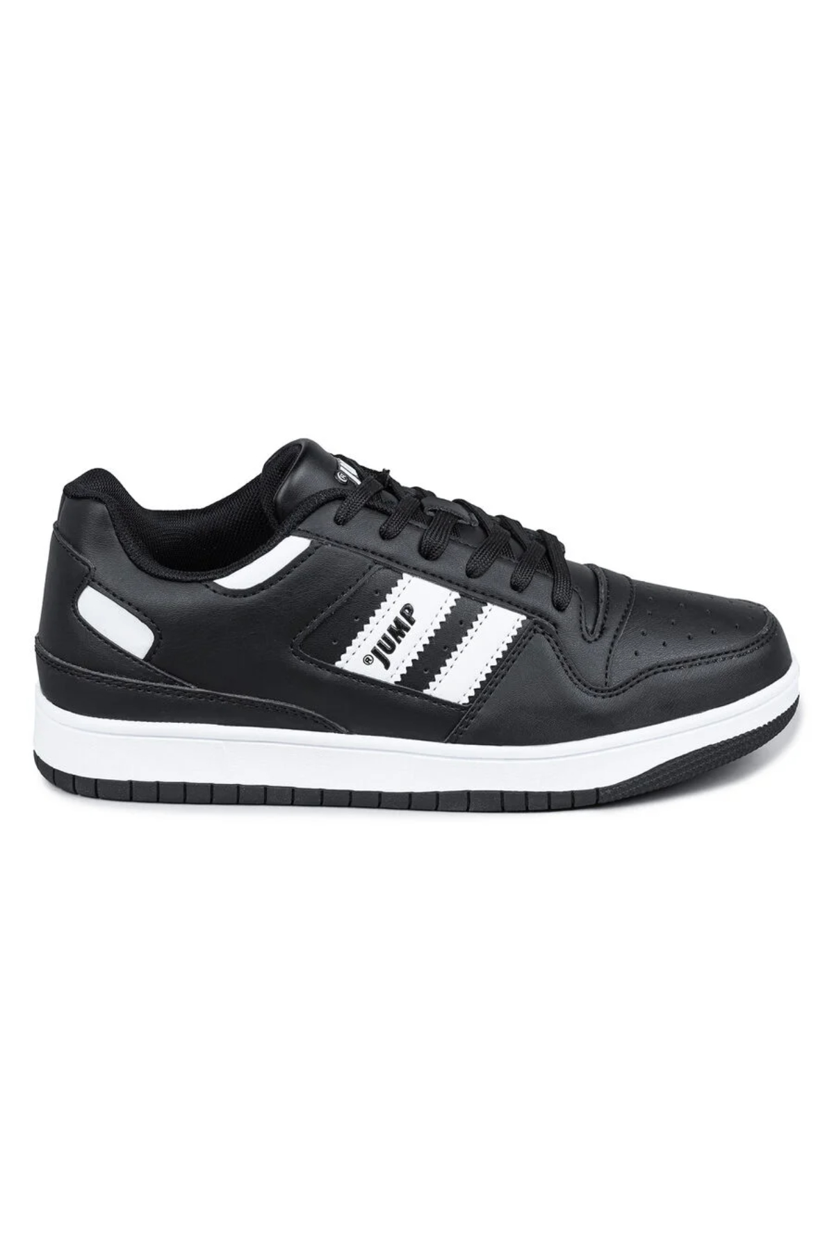 Jump 28709 Kadın Sneaker Günlük Spor Ayakkabı Siyah Beyaz