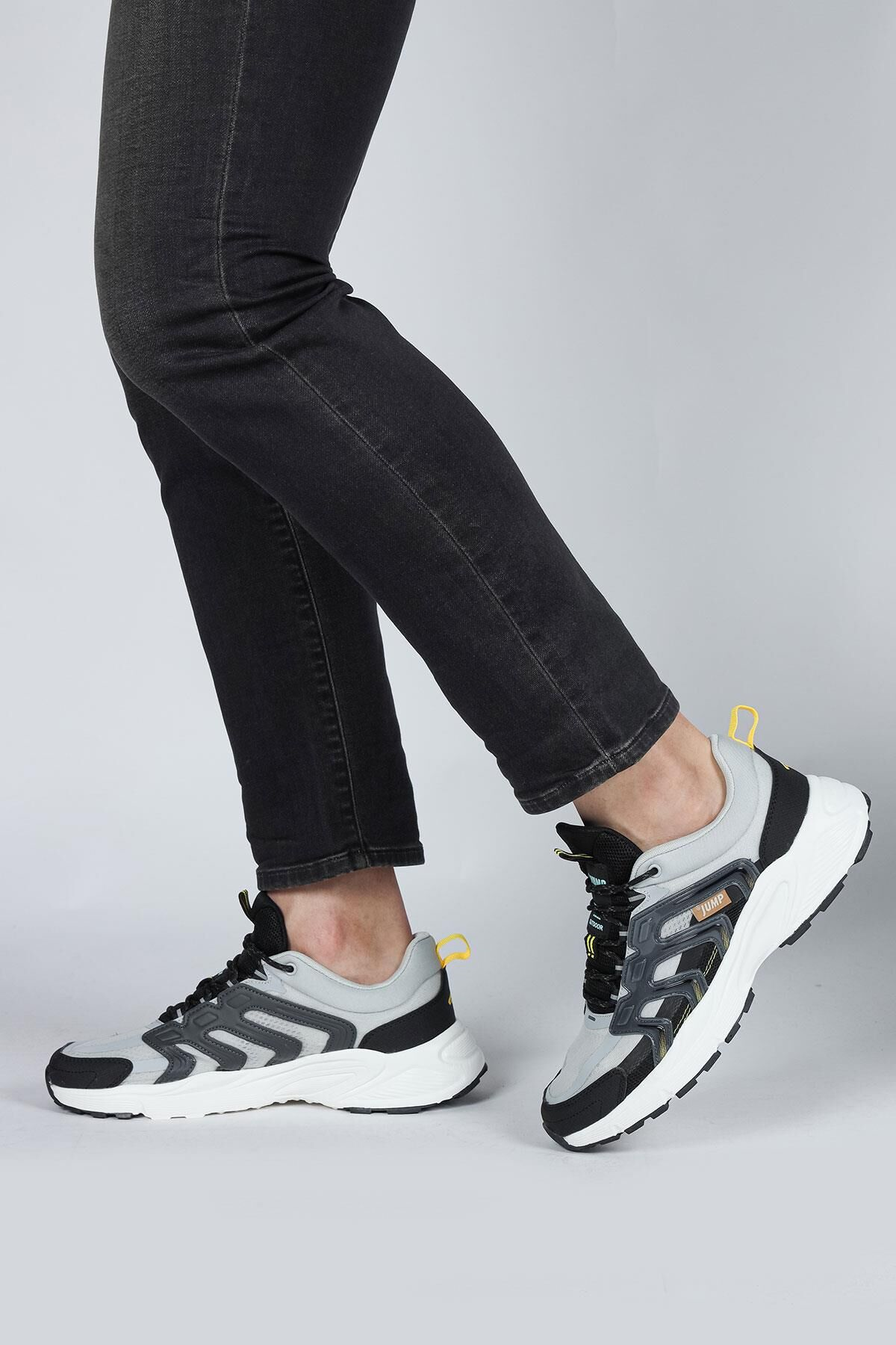 Jump 29728 Erkek Spor Ayakkabısı Siyah Beyaz