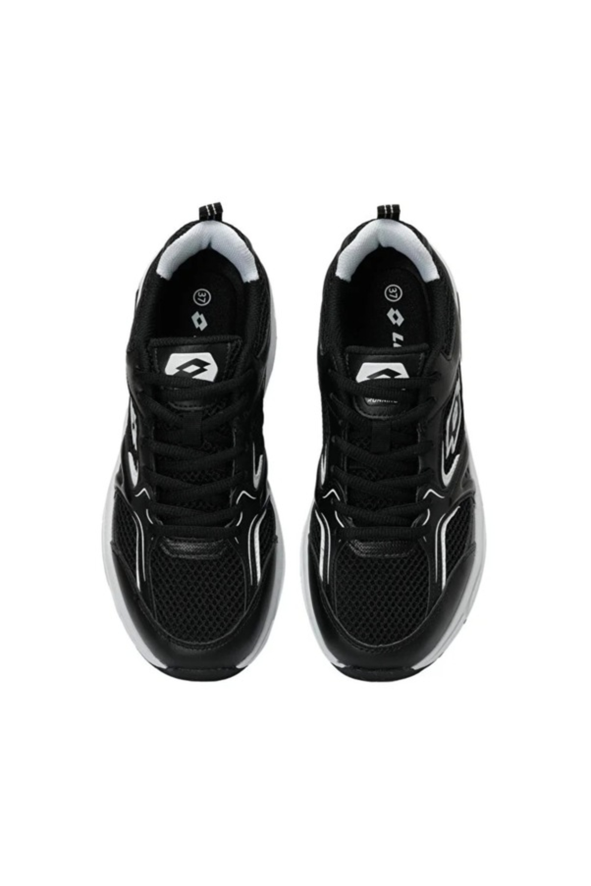 Lotto 101502700 ATHENS WMN 4FX Kadın Spor Ayakkabısı Siyah Beyaz