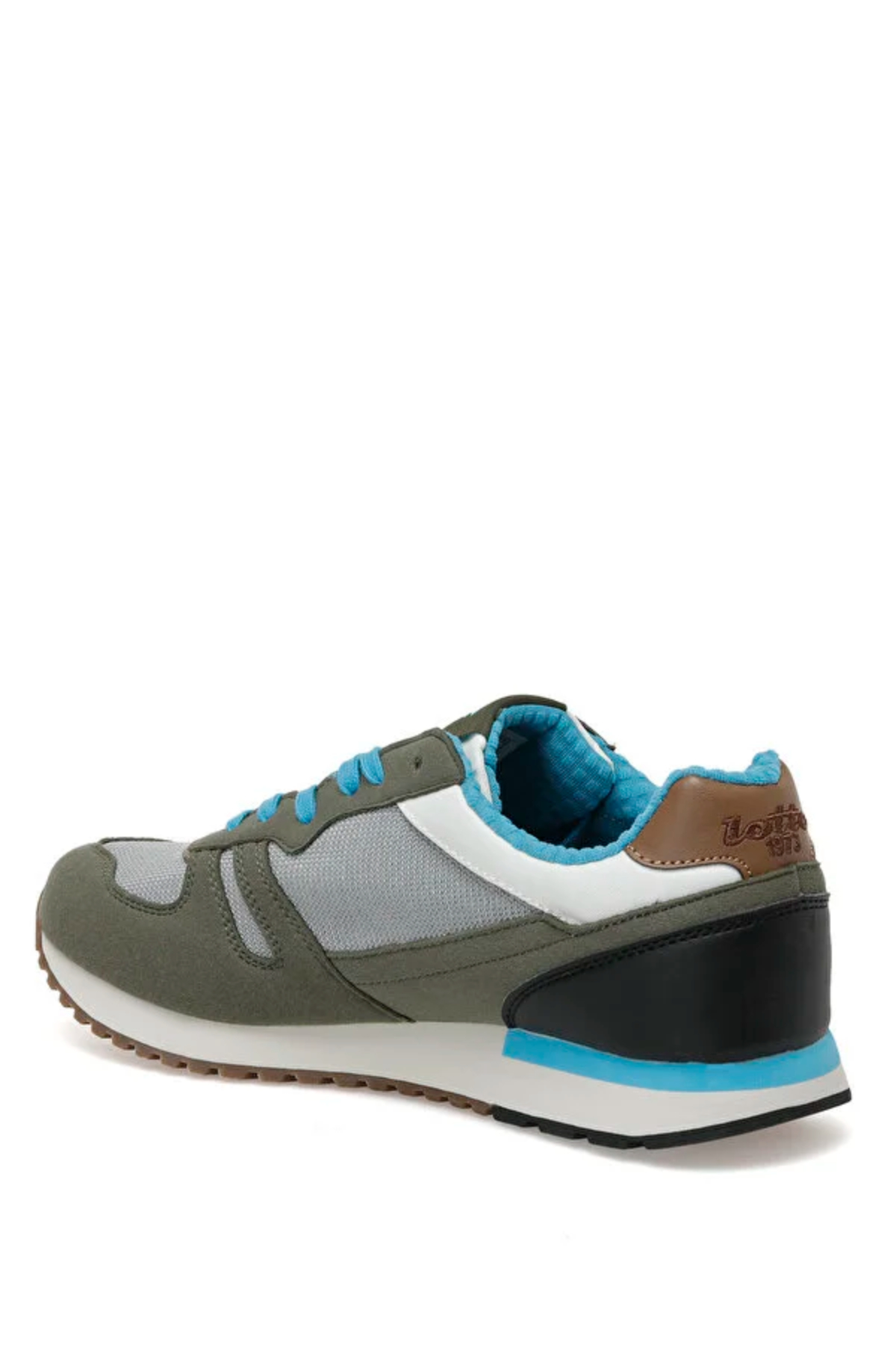Lotto Coslada 2 FX / 101115094 Haki-Mavi Günlük Giyim Ayakkabı Sneaker Gri Mavi