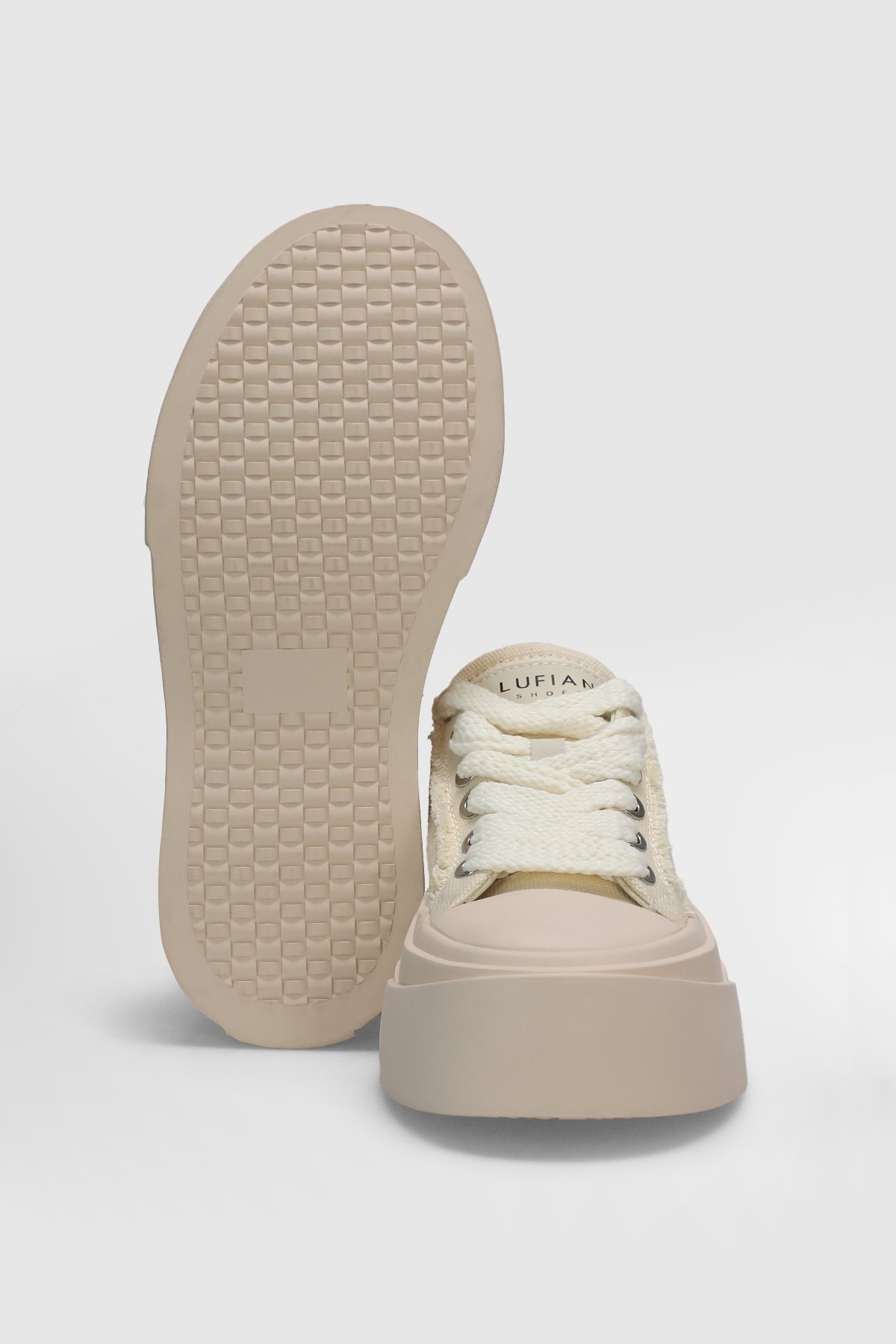 Lufian 121230027 VİCTORİA Kadın Sneaker Ayakkabısı Beyaz
