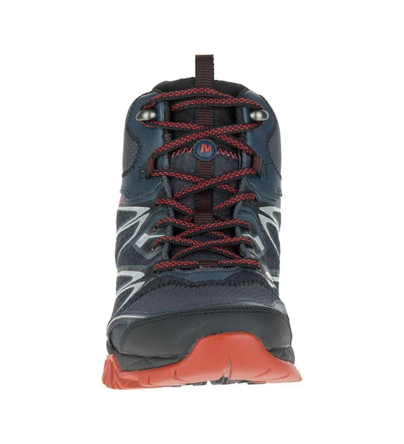Merrel J35719 Capra Bolt Mid Gore-Tex Erkek Outdoor Bot Siyah Turuncu