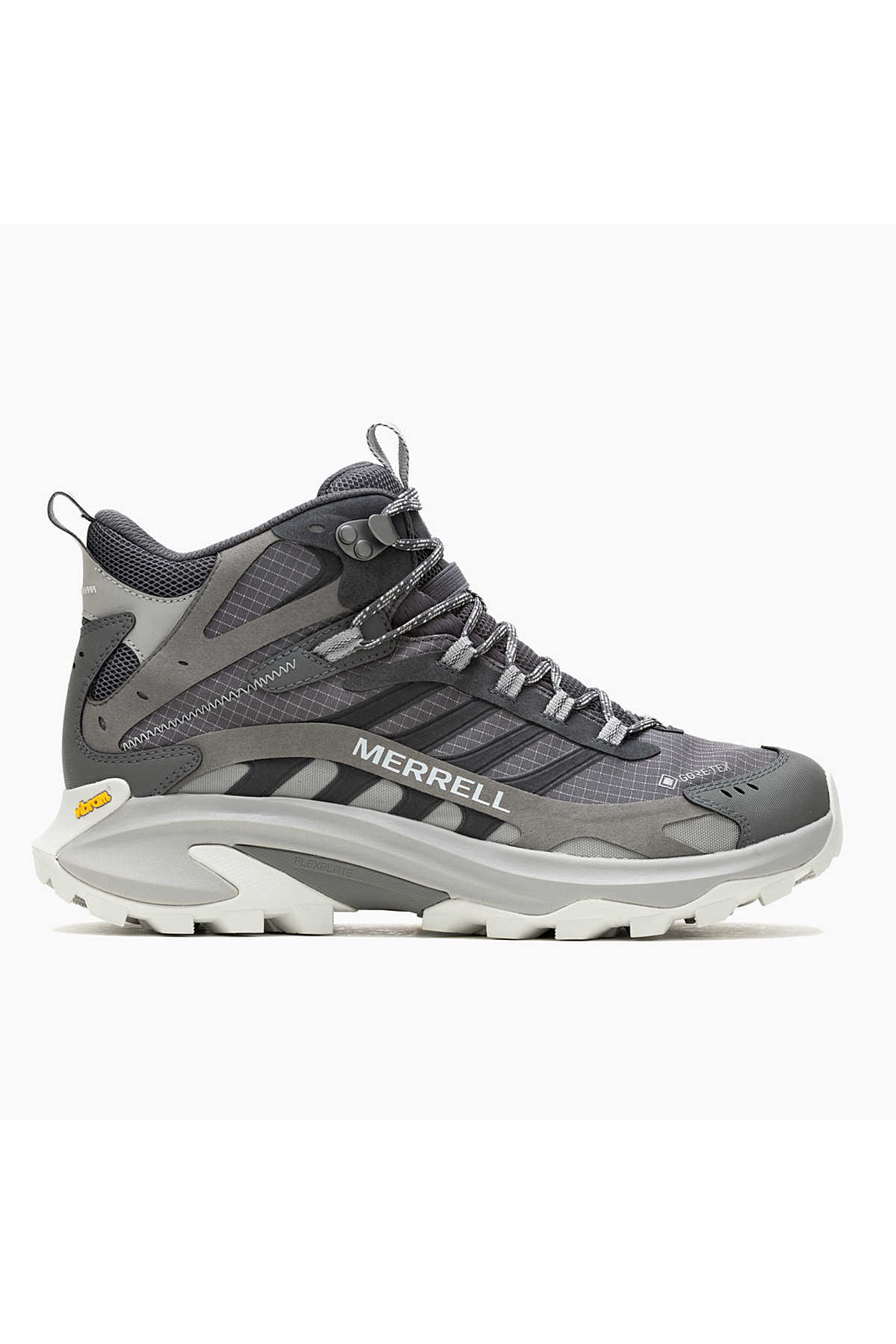 Merrell J037503 MOAB SPEED 2 MID GTX Erkek Outdoor Yürüyüş Botu Siyah Gri