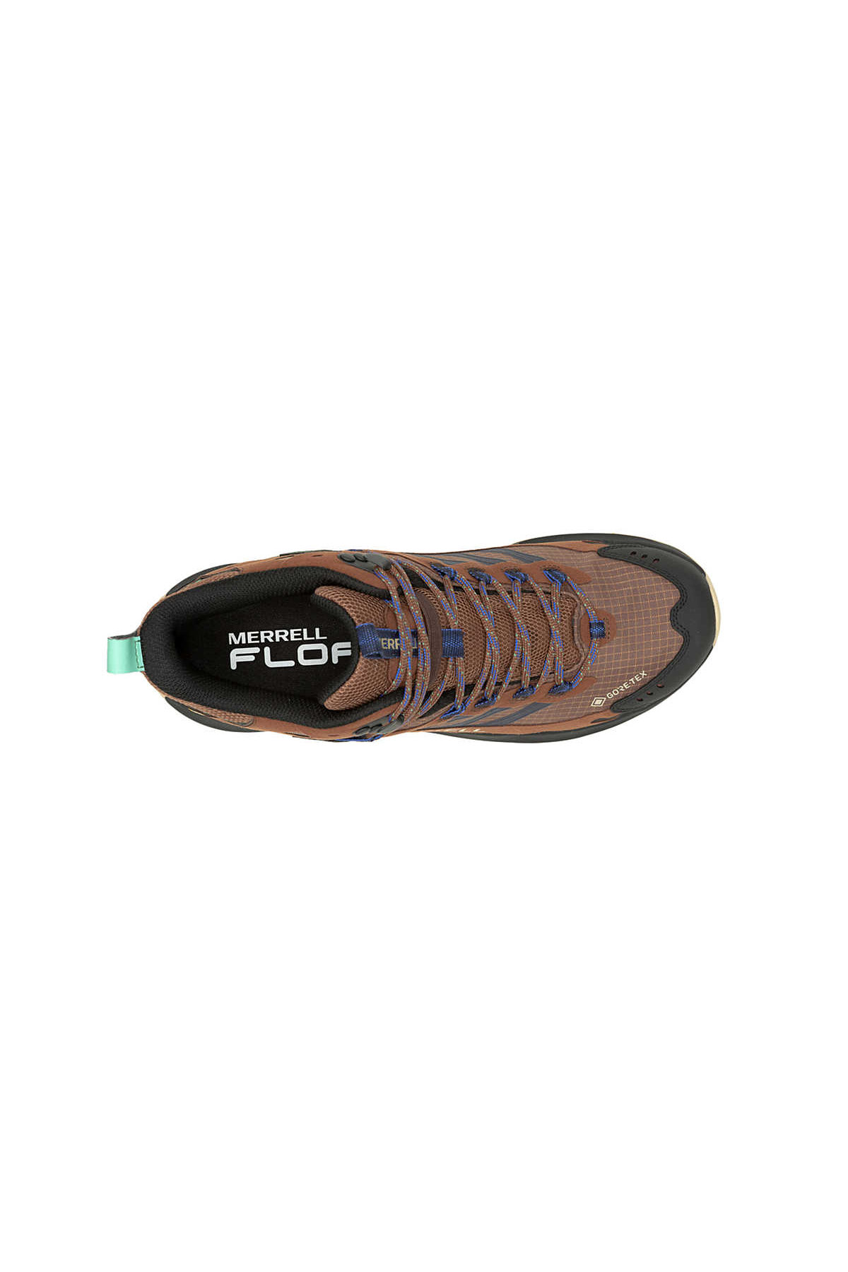 Merrell J037509 MOAB SPEED 2 MID GTX Erkek Outdoor Yürüyüş Botu Kahve siyah