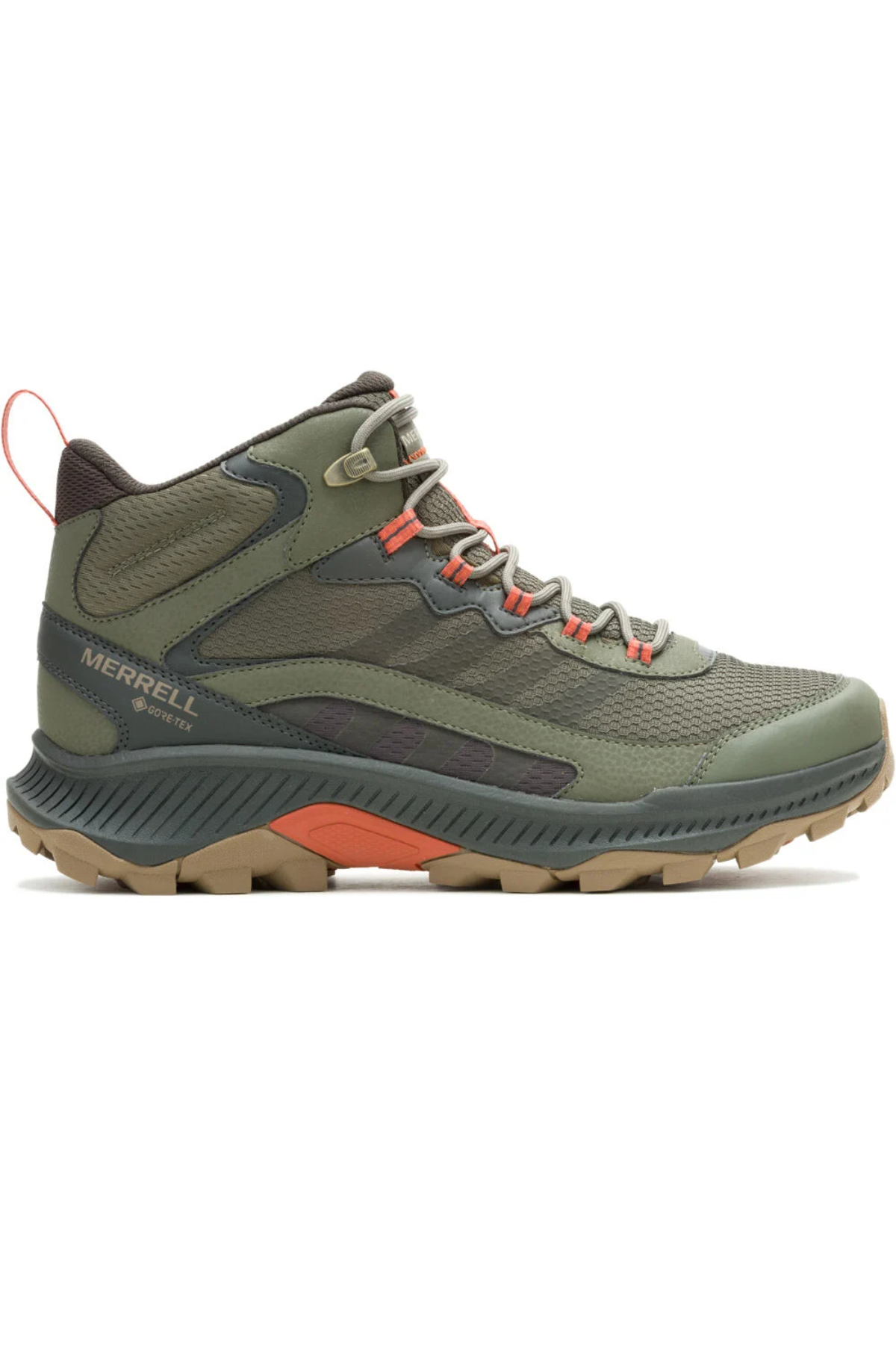 Merrell J037819 SPEED STRIKE 2 MID GTX Erkek Outdoor Bot haki turuncu