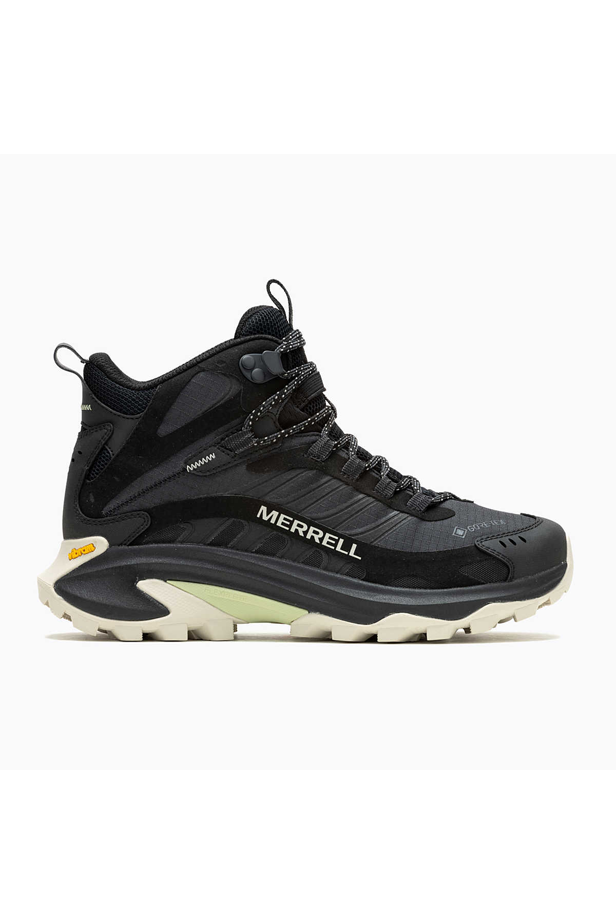 Merrell J037826 MOAB SPEED 2 MID GTX Kadın Outdoor Yürüyüş botu Siyah Gri