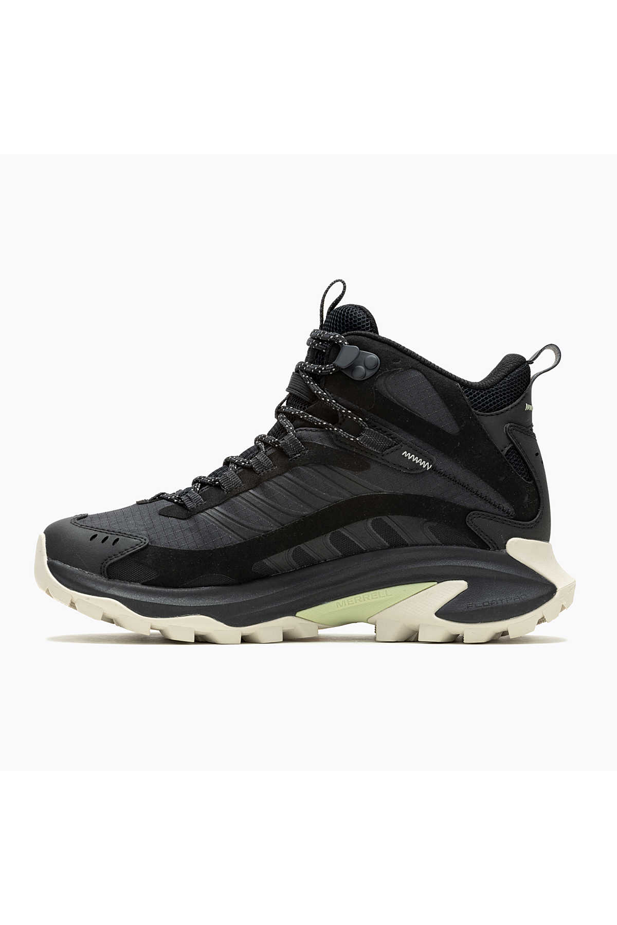 Merrell J037826 MOAB SPEED 2 MID GTX Kadın Outdoor Yürüyüş botu Siyah Gri