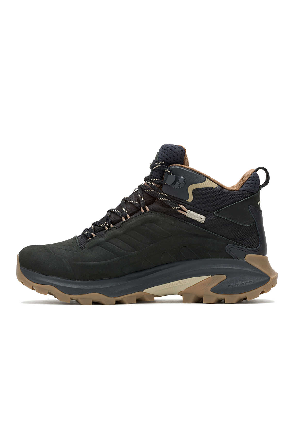 Merrell J038218 MOAB SPEED 2 LTR MID WP Kadın Outdoor Yürüyüş botu Haki yeşil