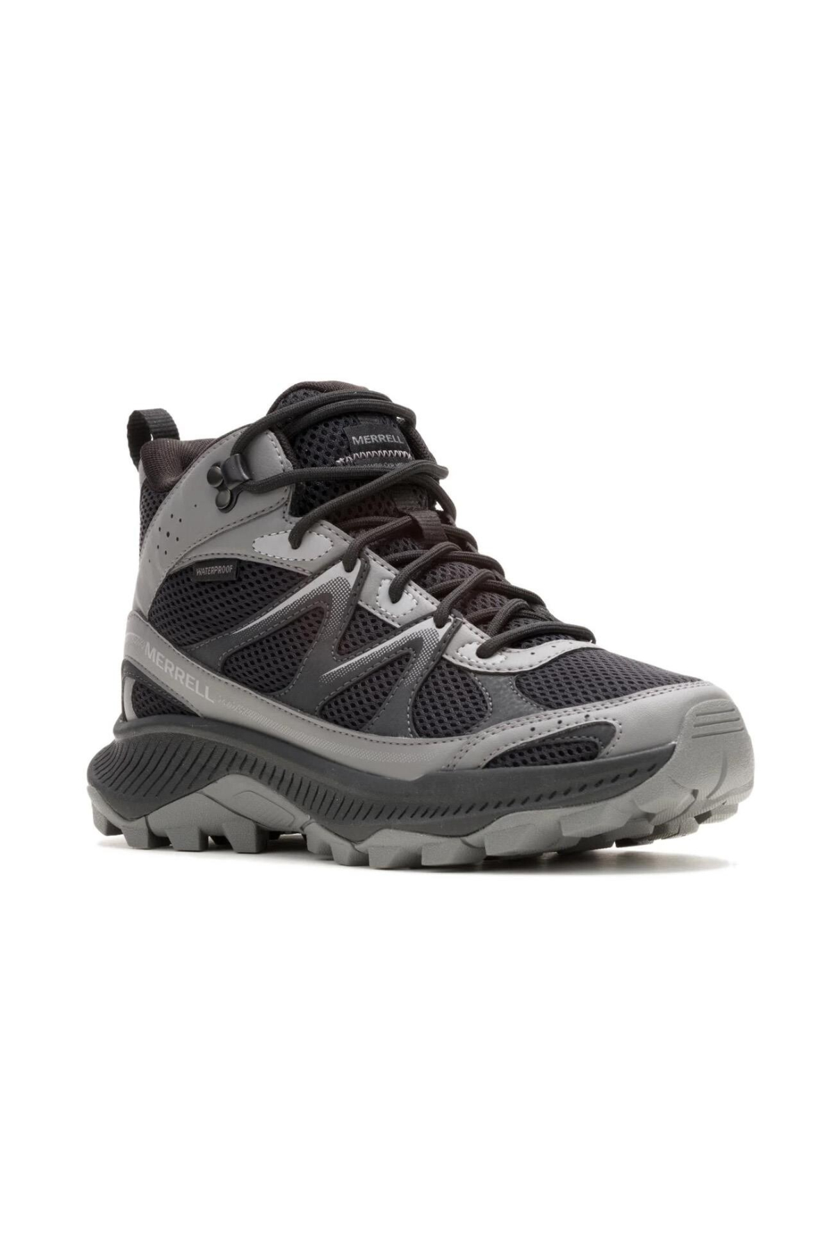 Merrell J038275 TEMPO EXP MID WP Erkek Outdoor Bot Siyah Gri