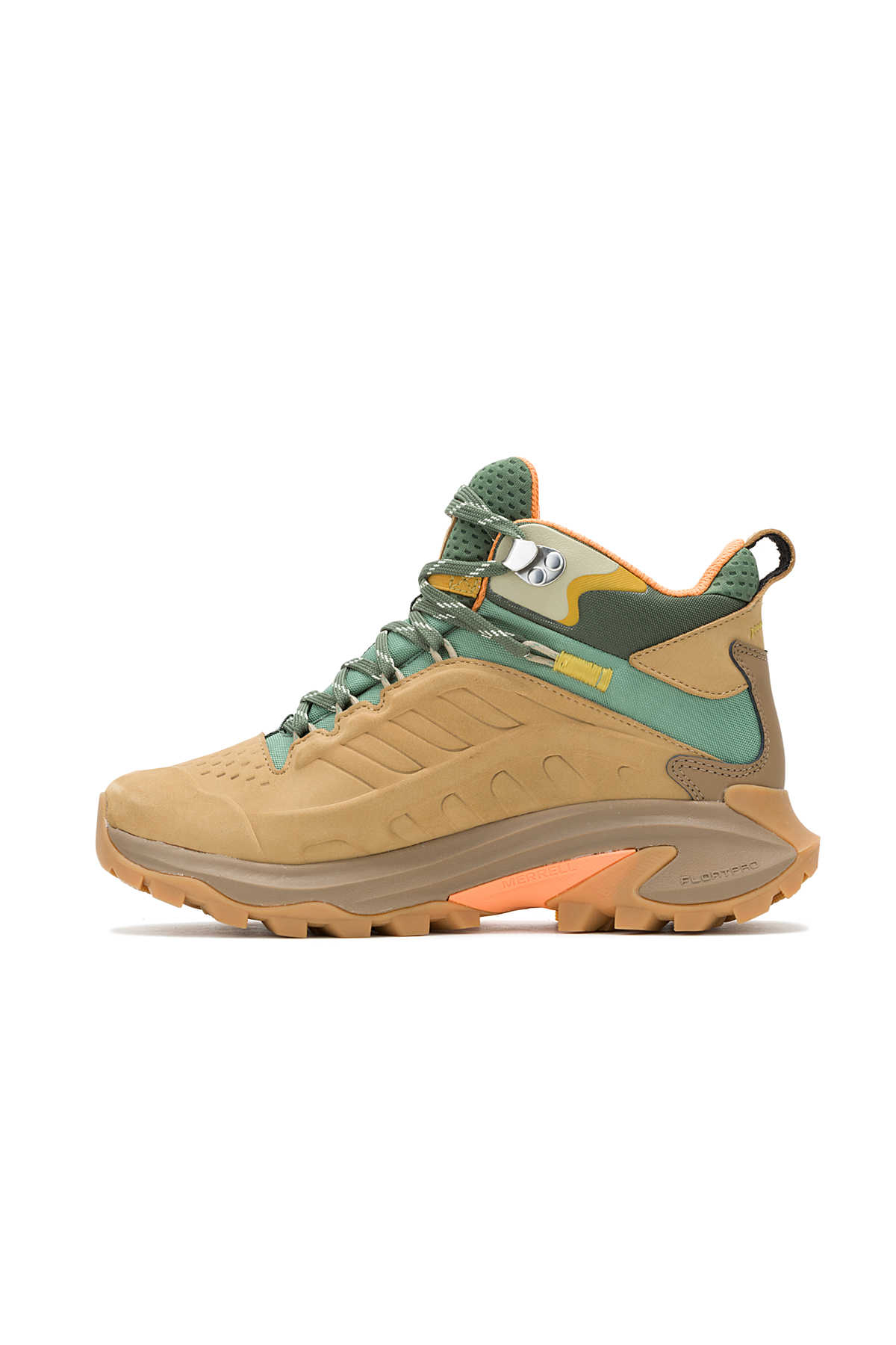 Merrell J038426 MOAB SPEED 2 LTR MID WP Kadın Outdoor Yürüyüş botu Sarı