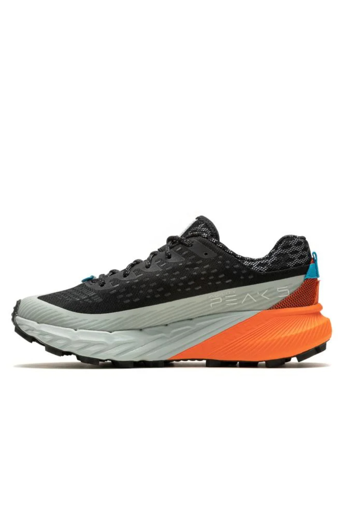 MERRELL J068110 AGILITY PEAK 5 Kadın Spor Ayakkabısı Gri Turuncu