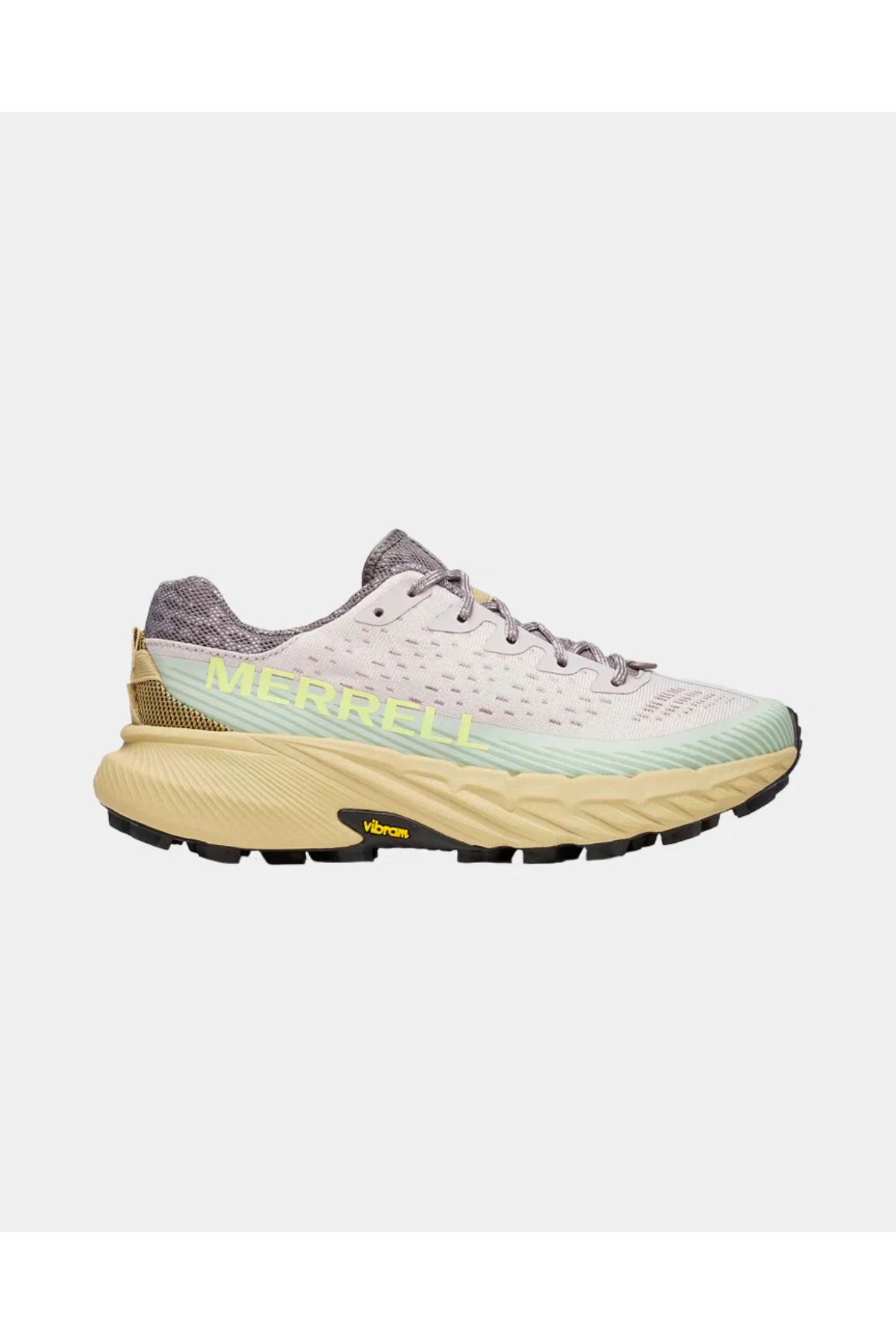 Merrell J068382 AGILITY PEAK 5 Kadın Yürüyüş Ayakkabısı Beyaz Yeşil