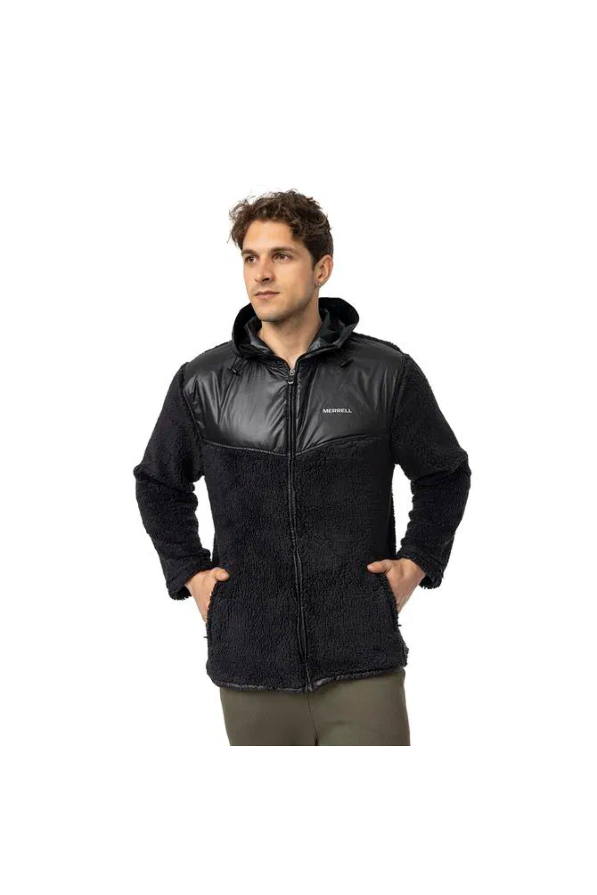 Merrell M25JOBM BLACK Erkek Polar Ceket Siyah