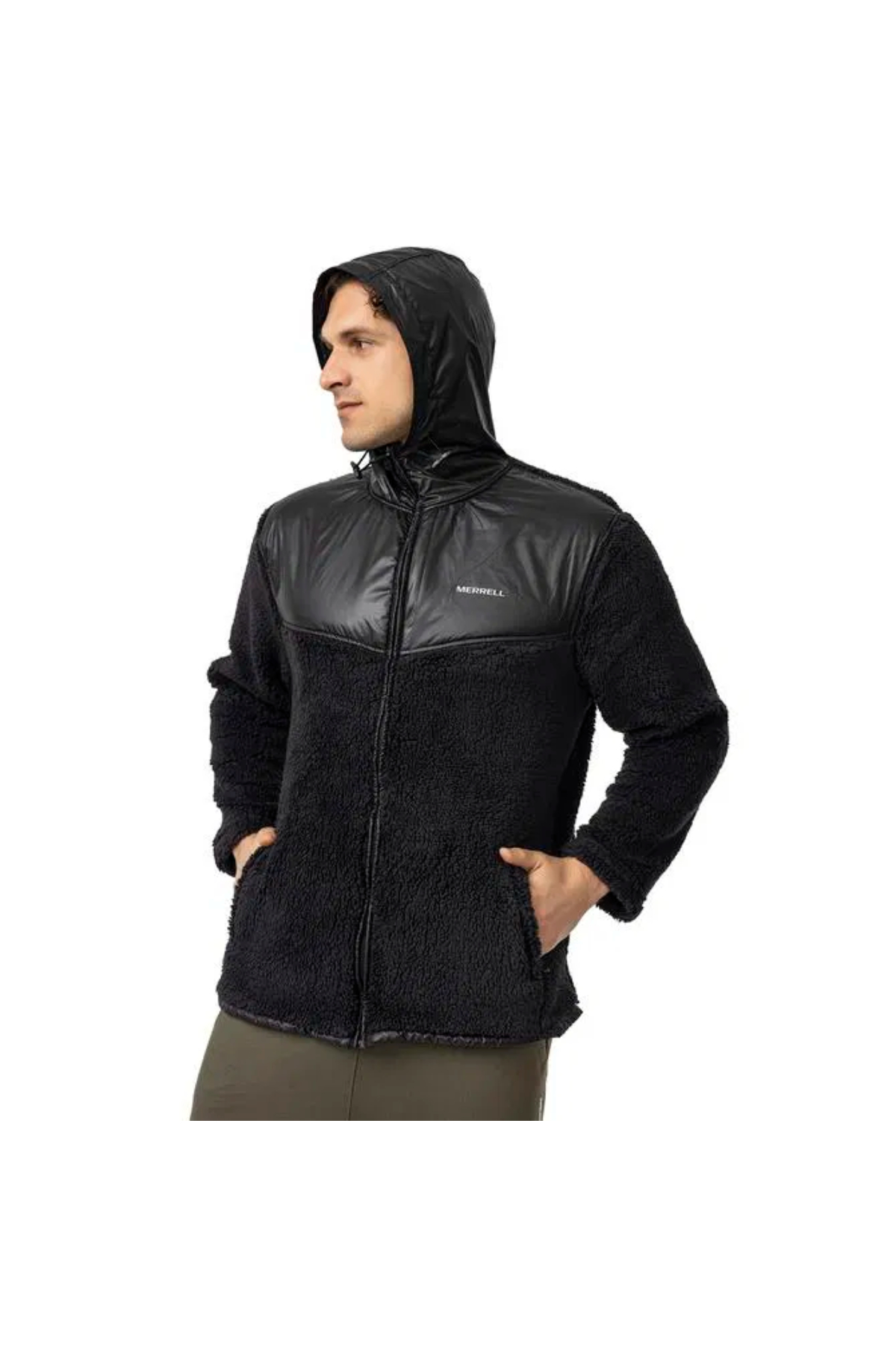 Merrell M25JOBM BLACK Erkek Polar Ceket Siyah