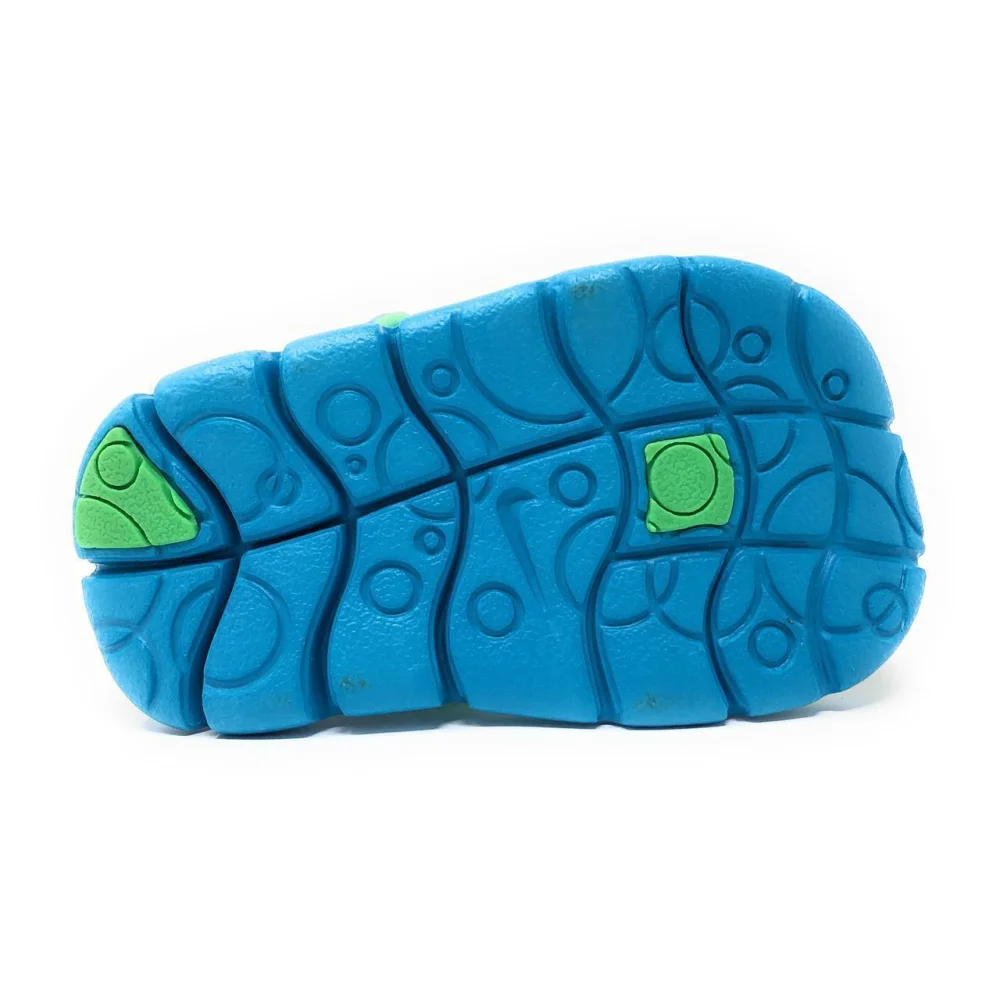 Nike 344636 300 Çocuk Spor Sandalet Mavi yeşil