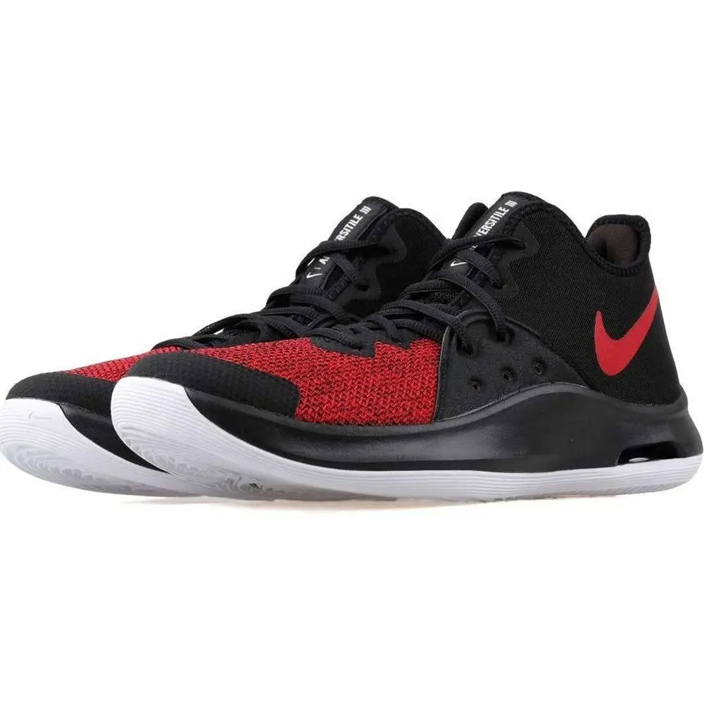 Nike Air Verstile Erkek Basketbol Ayakkabısı Siyah Kırmızı