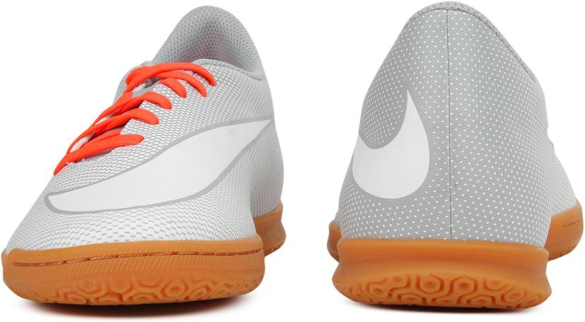 Nike Bravata II TF Erkek Futbol Ayakkabısı Gri Turuncu