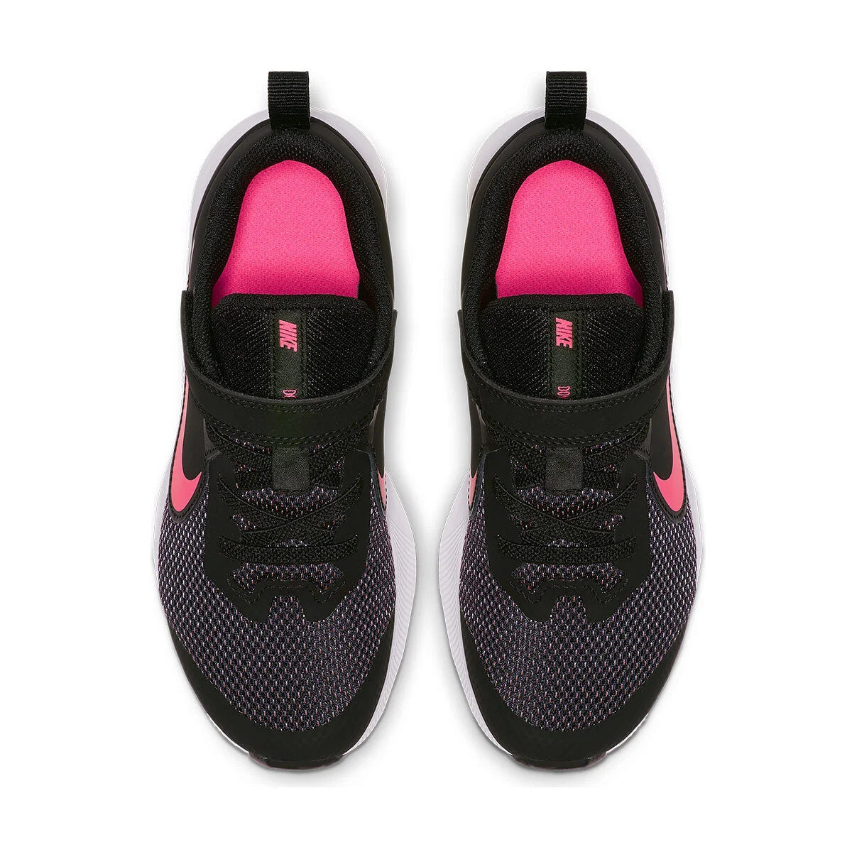 Nike Downshifter 9 (PSV) Kız Çocuk Ayakkabısı Siyah Pembe