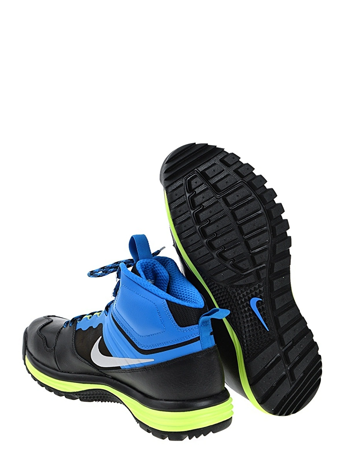 Nike Dual Fushion Hills Chill Mid Erkek Outdoor Ayakkabı Mavi Siyah