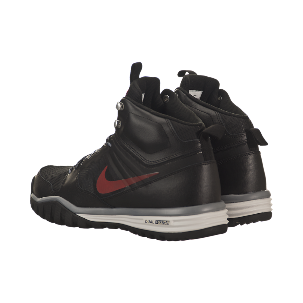 Nike Dual Fusion Hills Erkek Yürüyüş Ayakkabısı Siyah Kırmızı