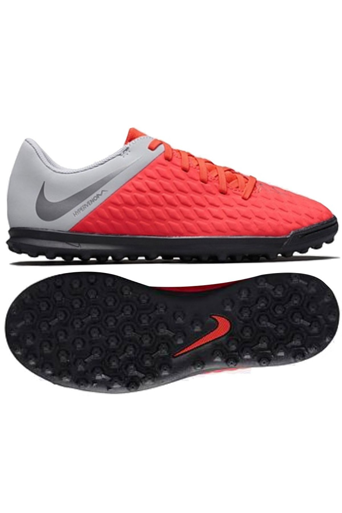 Nike JR Hypervenom 3 Club TF Krampon Kırmızı