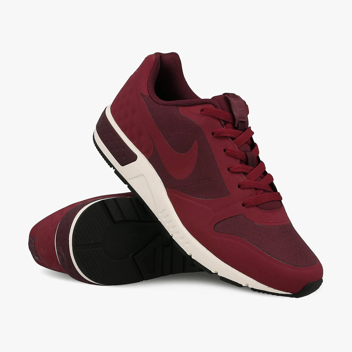 Nike Nightgazer Erkek Günlük Yürüyüş Ayakkabısı Bordo kırmızı
