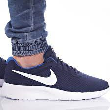 Nike Tanjun Erkek Yürüyüş Ayakkabısı Lacivert Beyaz
