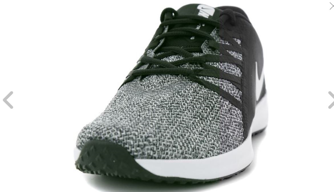 Nike Varsity Compete Erkek Yürüyüş Ayakkabısı Siyah Yeşil