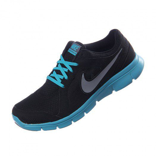 Nike W FLX Experience RN 2 Msl Siyah Mavi Kadın Spor Ayakkabı Siyah Mavi