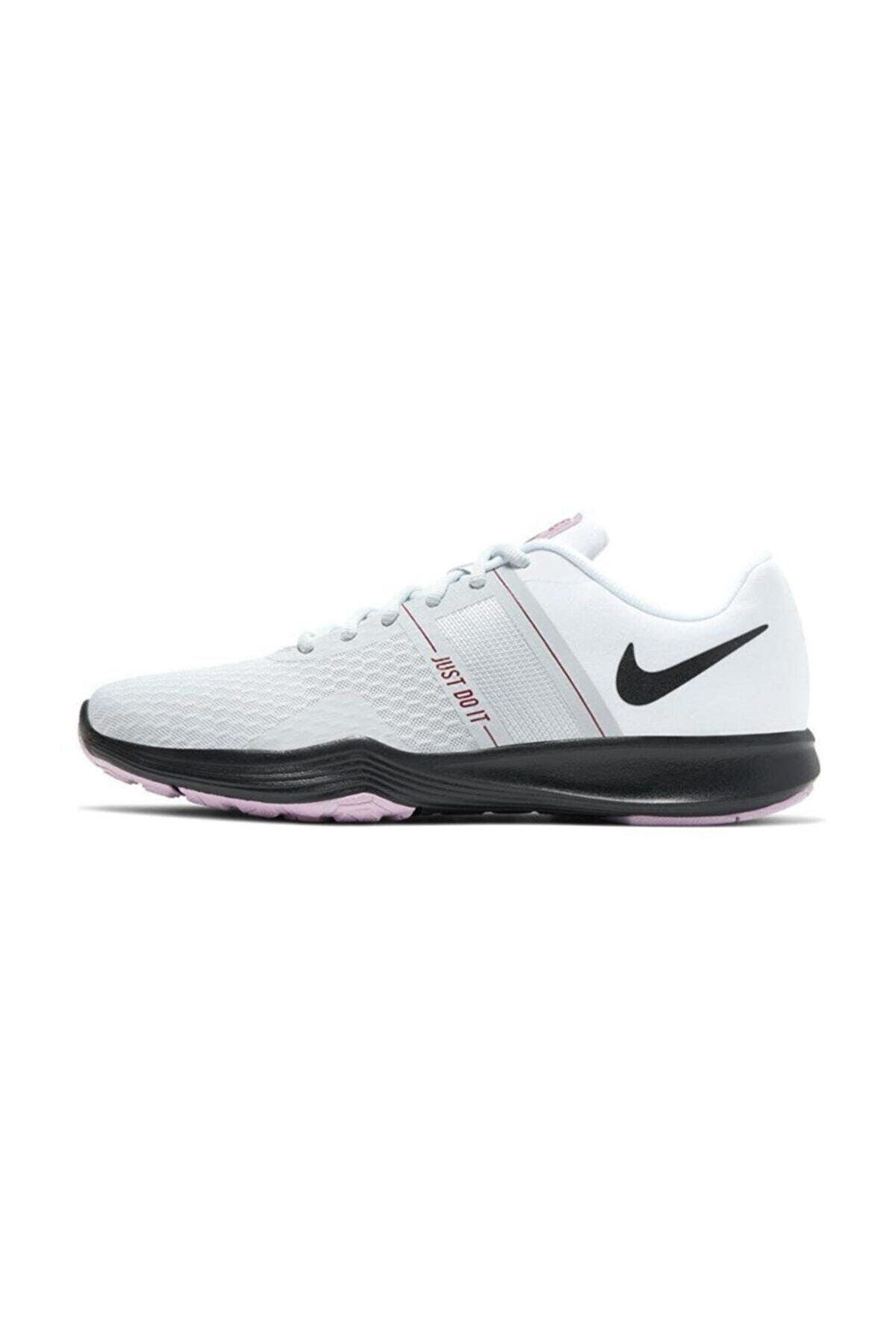 Nike Wmns City Trainer 2 AA7775 102 Kadın Günlük Spor Ayakkabı Gri beyaz