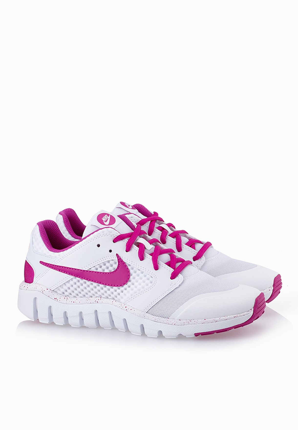 Nike Wmns Flex Raid 724717 160 Kadın Yürüyüş Ayakkabısı Beyaz Pembe