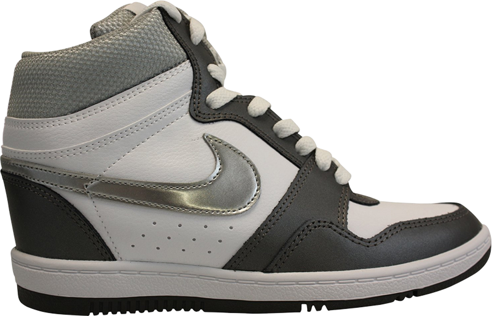 Nike Wmns Force Sky High 629746 103 Kadın Günlük Ayakkabı beyaz gri