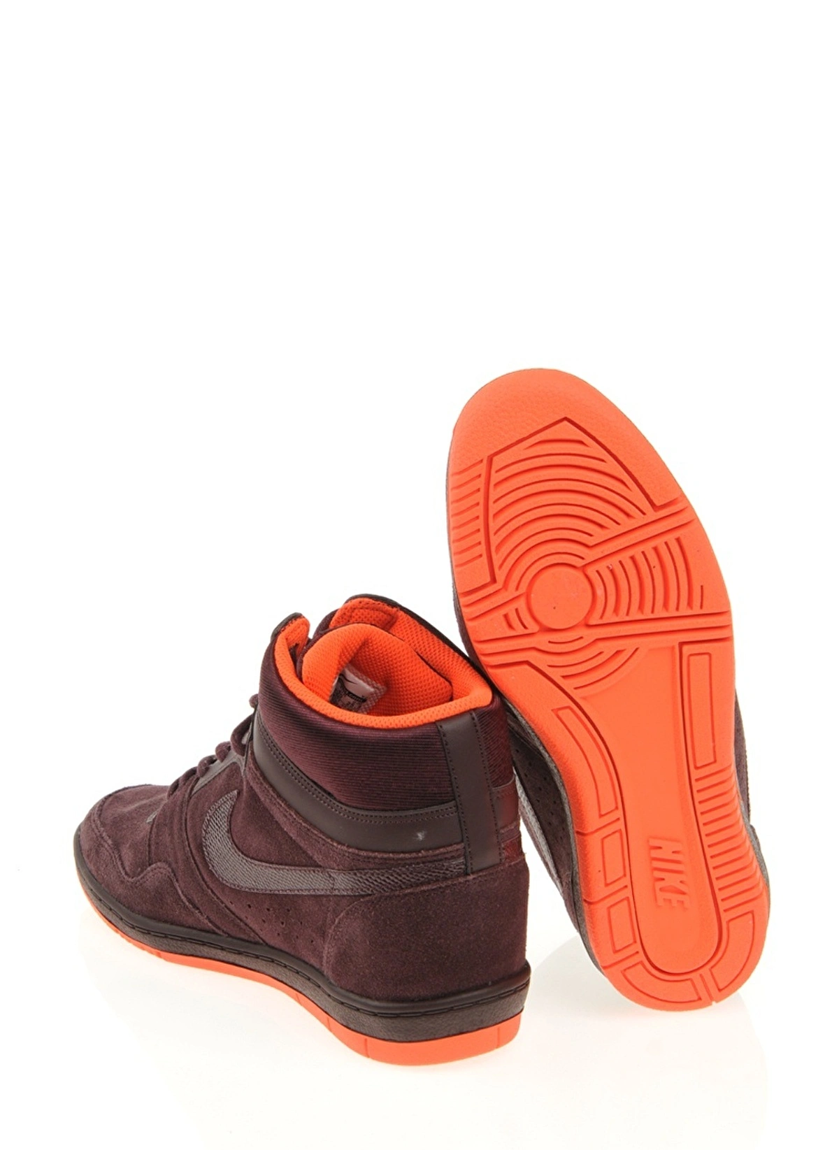 Nike wmns Force Sky High PRM 644413 601 Kadın Günlük Ayakkabı mor turuncu