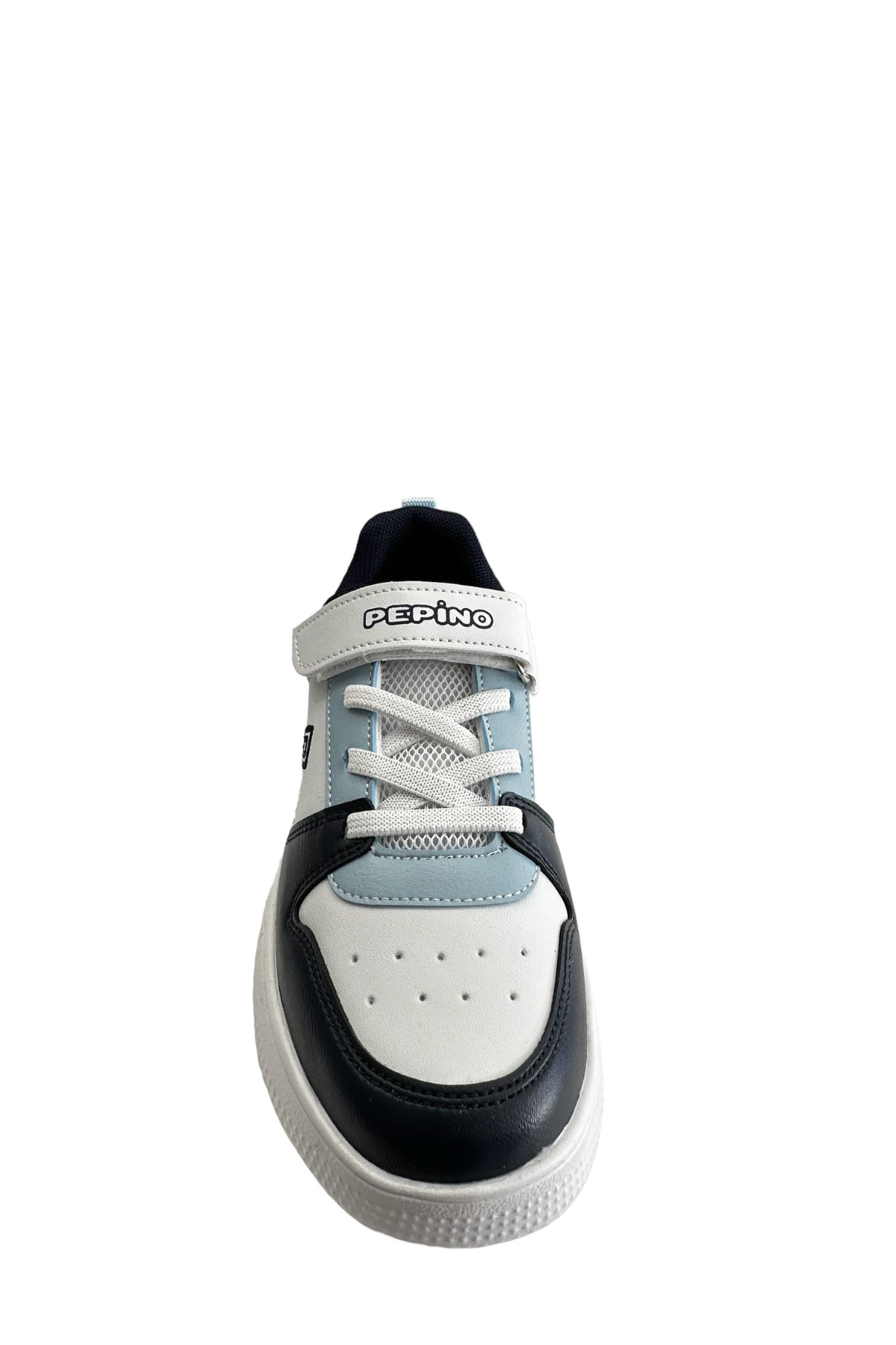 Pepino 1603 Cırtlı Erkek Çocuk Sneaker Ayakkabı Beyaz Lacivert