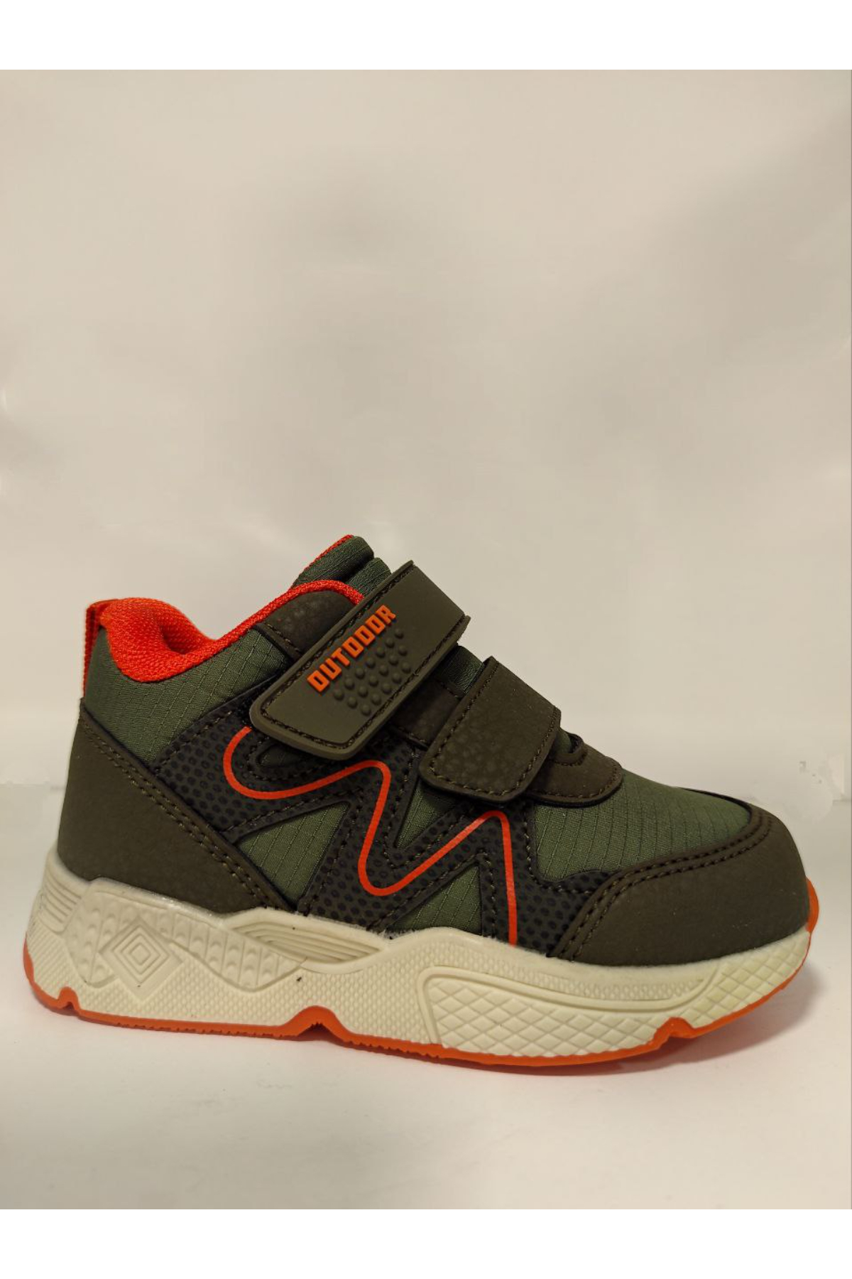 Pepino BK23-1576 Kız Çocuk Bebe Bot haki turuncu