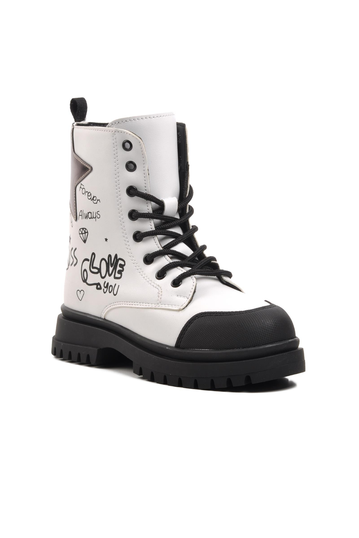 Pepino FK-23-1566 Filet Erkek Çocuk Botu Beyaz