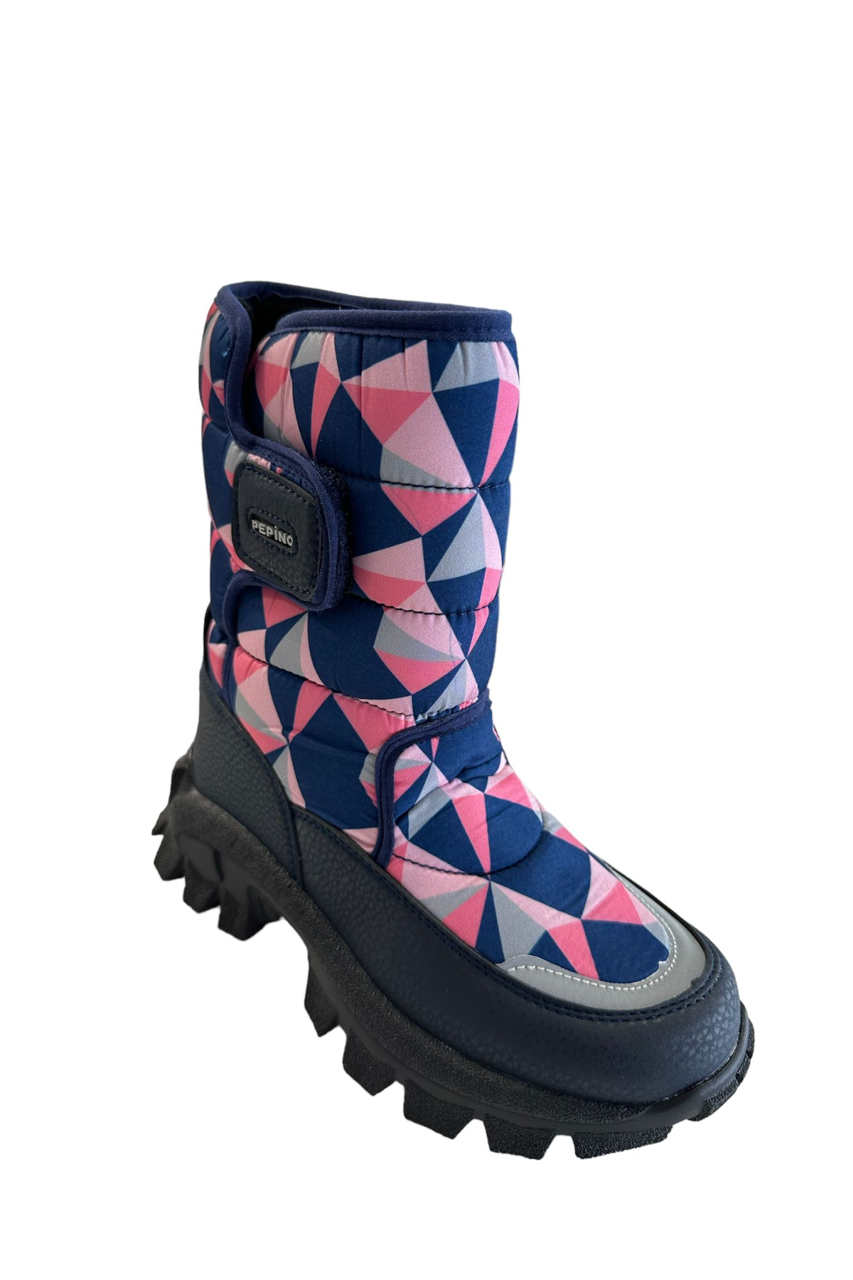 Pepino FK22-1377 Filet Çizme Lacivert Fuşya Kız Çocuk Bot Lacivert Pembe