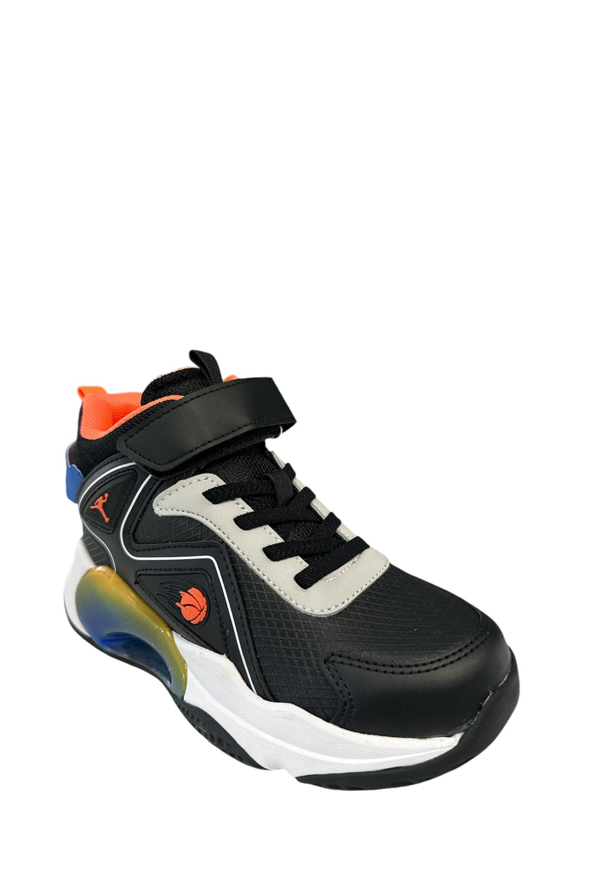 Pepino FK24-1730 Erkek Çocuk Spor Bot Siyah Turuncu