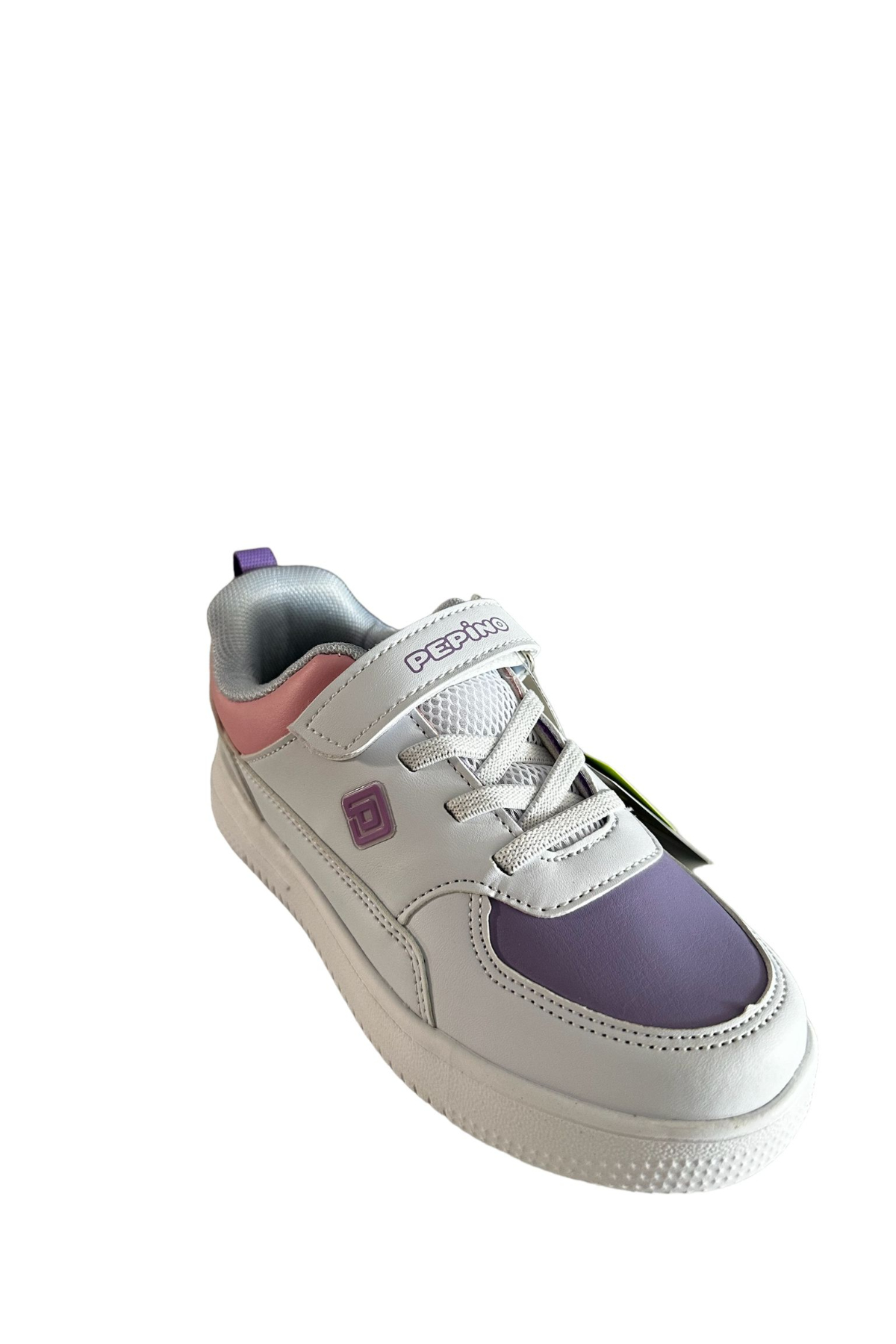 Pepino FY23-1302 Beyaz Pembe Lila Kız Çocuk Spor Ayakkabı Beyaz Pembe