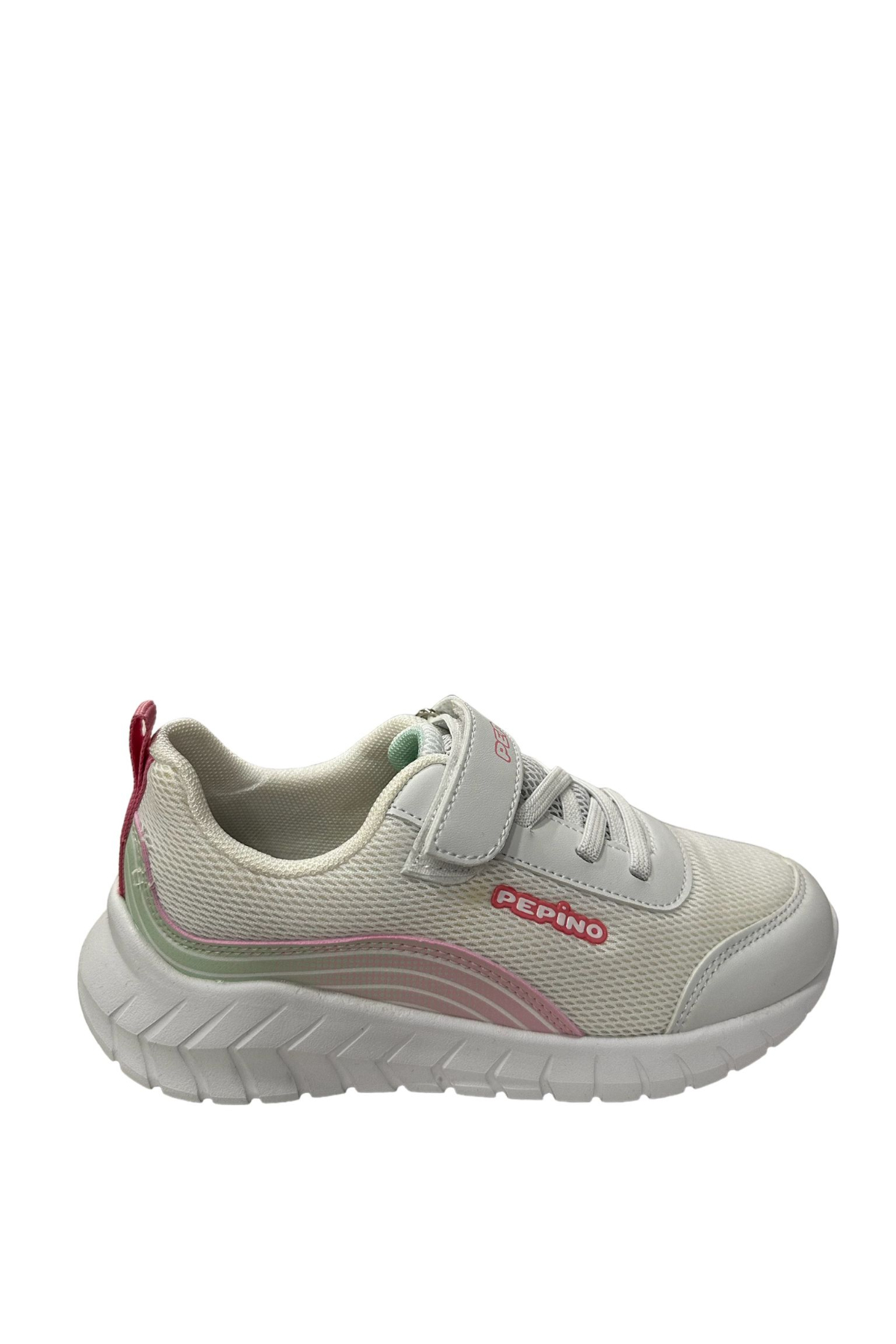 Pepino FY23-1423 Beyaz Su YEşili Kız Çocuk Spor Ayakkabı Beyaz Pembe