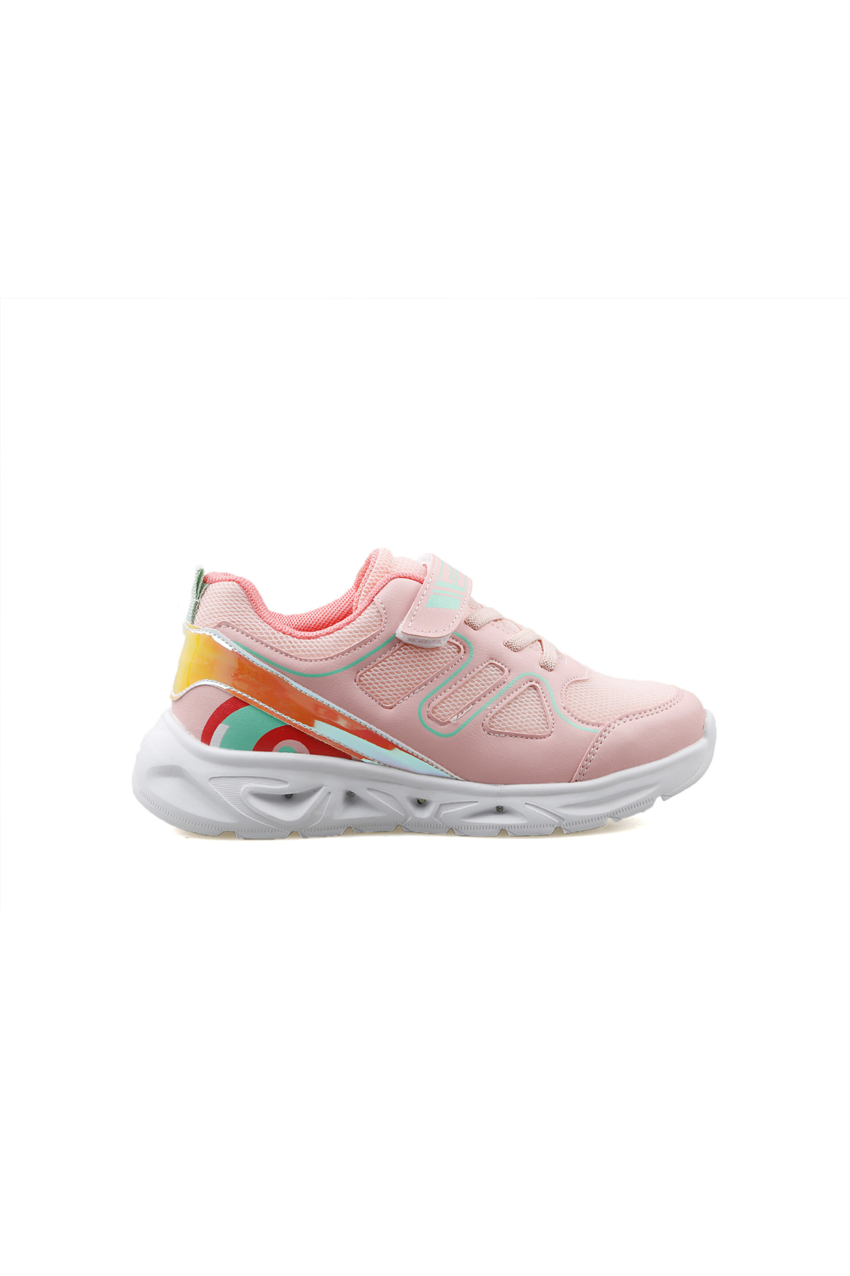 Pepino FY24-1623 Kız Çocuk Spor Ayakkabısı Pembe Beyaz