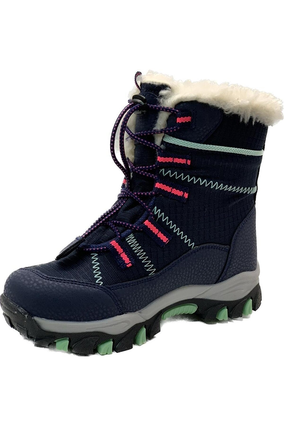 Pepino PK22-961 Lacivert Fosfor Fuşya Kız Çocuk Bot Lacivert