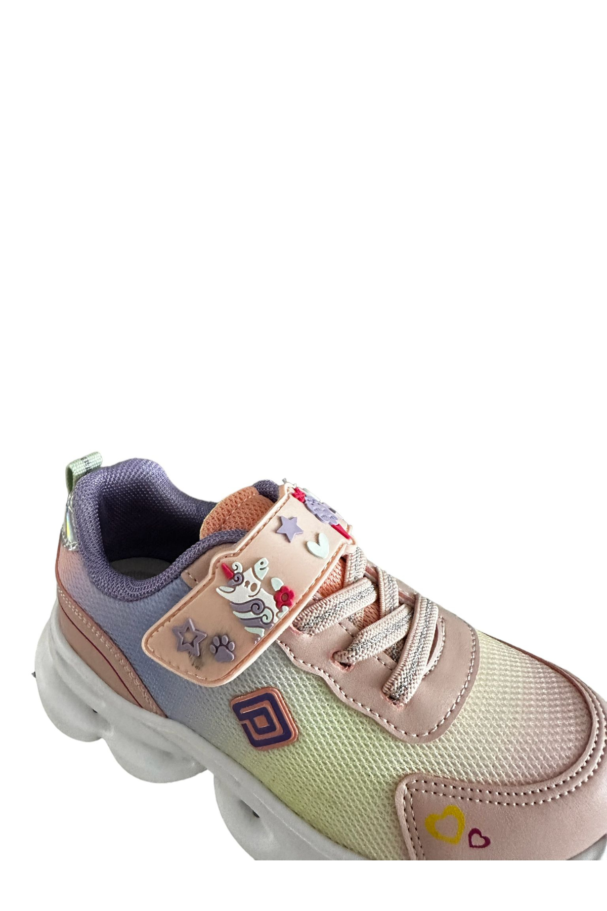 Pepino PY23-1415 Pudra Lila Kız Çocuk  Spor Ayakkabı pudra