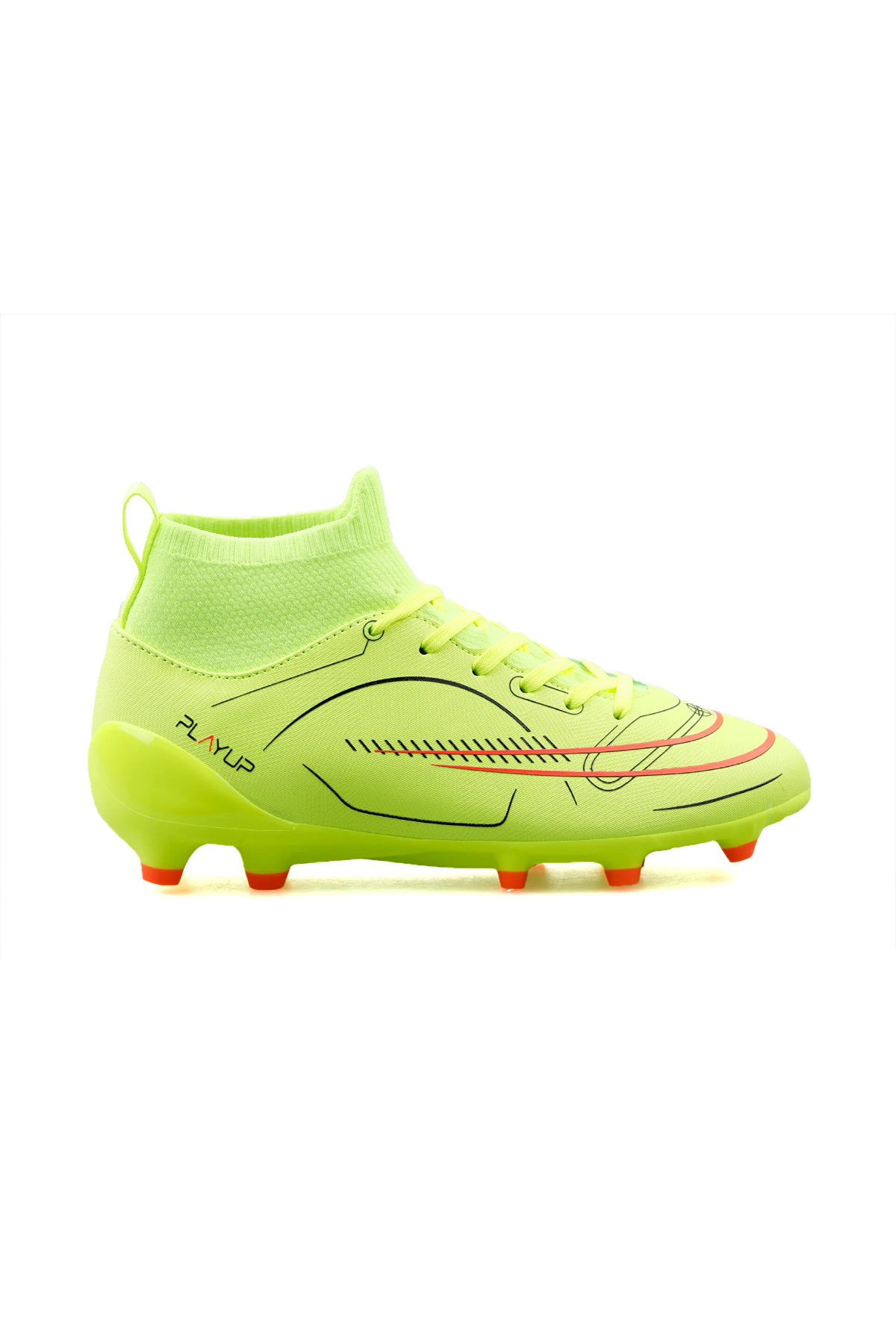 Playup GK-241-132 Garson krampon Ayakkabısı Sarı