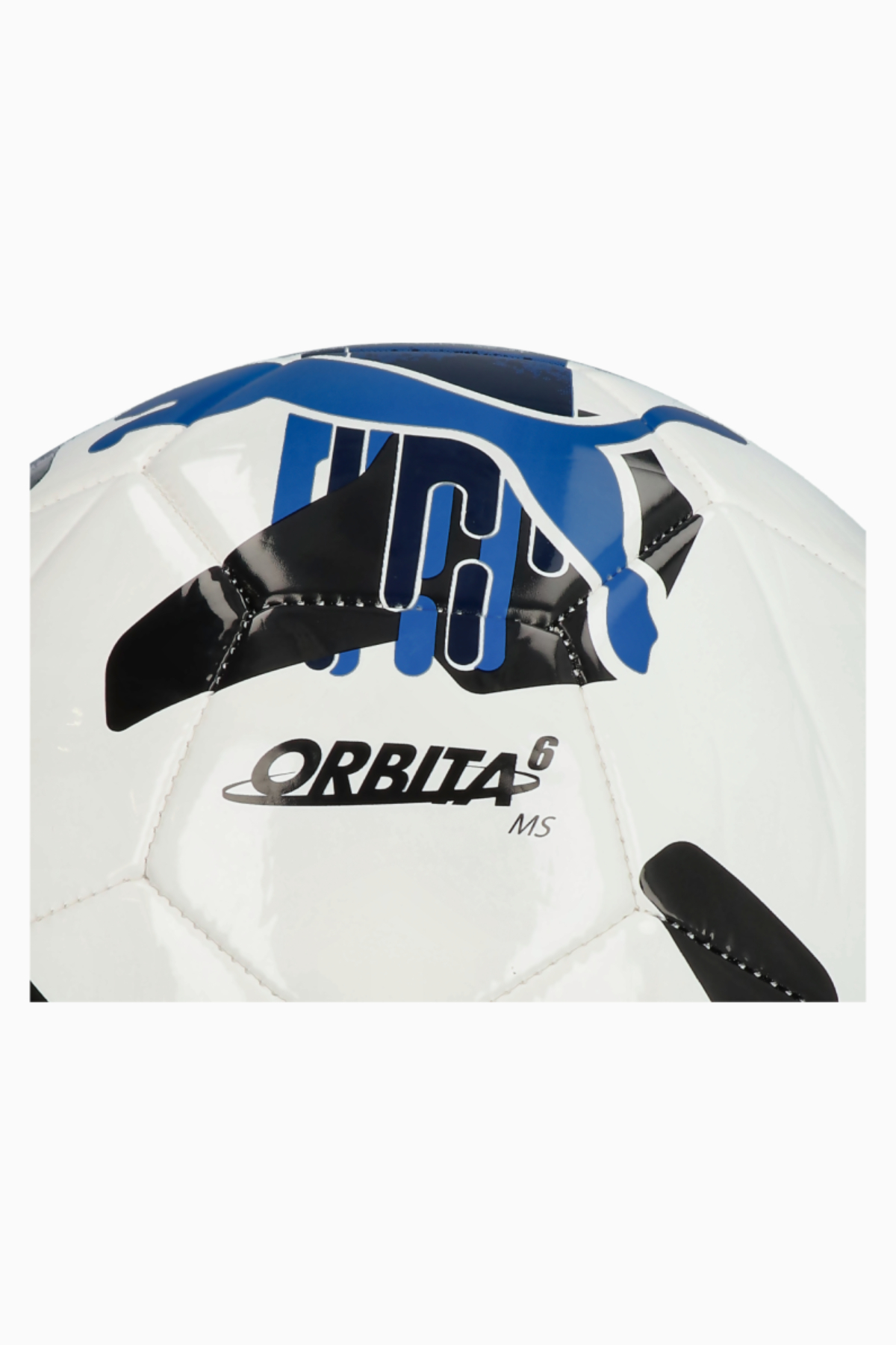 Puma 084335 05 ORBITA 6 MS Futbol Topu Beyaz Mavi