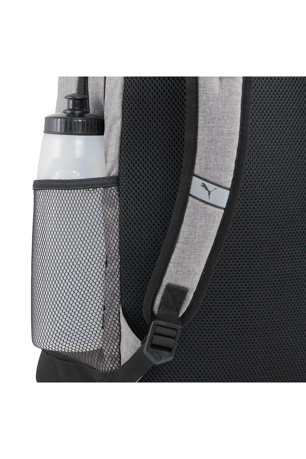 Puma 091350 01 BUZZ HEATHER Backpack Unisex Sırt Çantası Siyah Gri