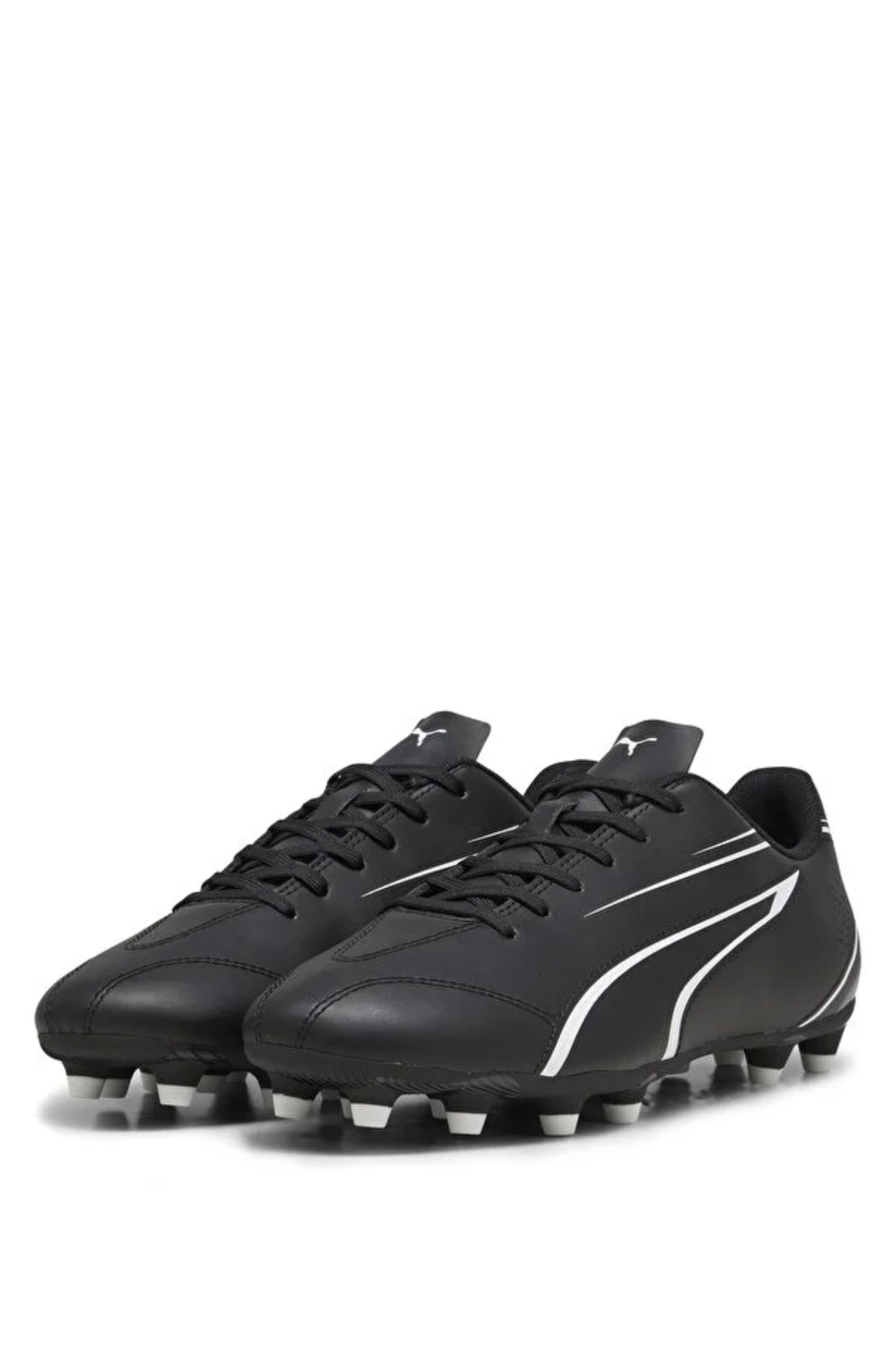 Puma 107483 01 VITORIA FG/AG Erkek Krampon Siyah Beyaz